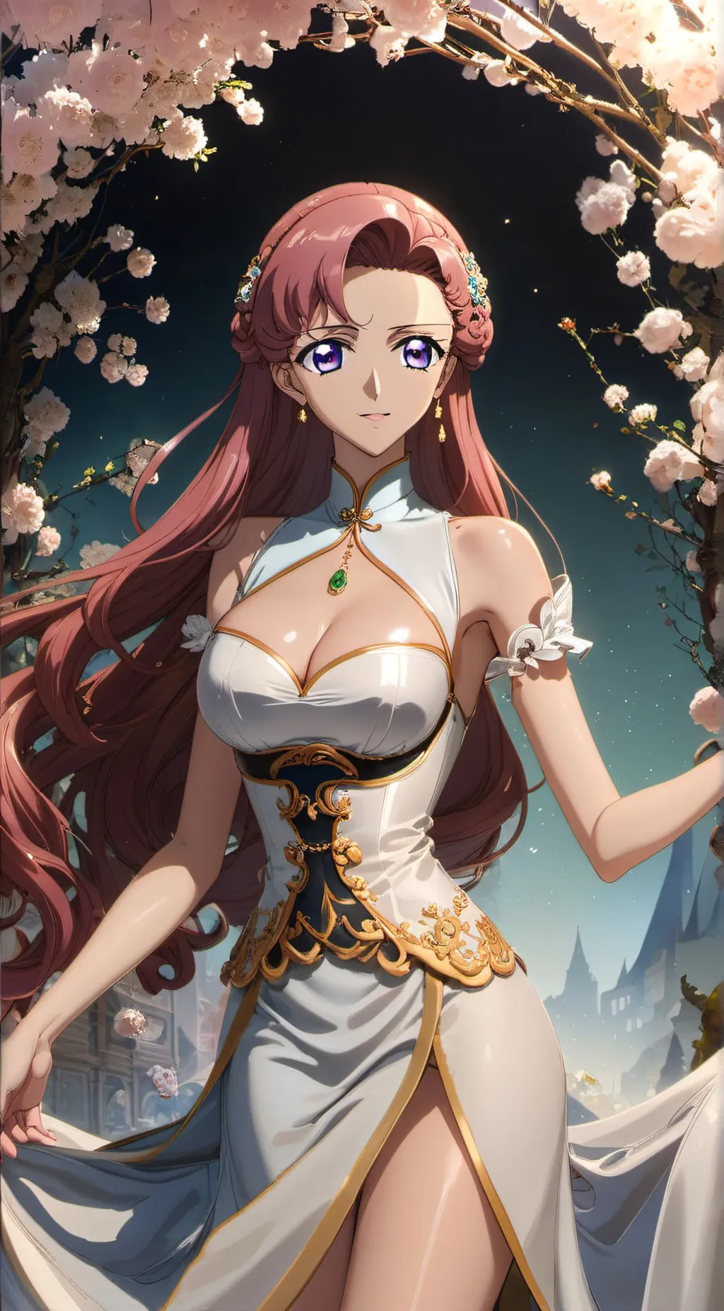 ai character: 尤菲米娅 background