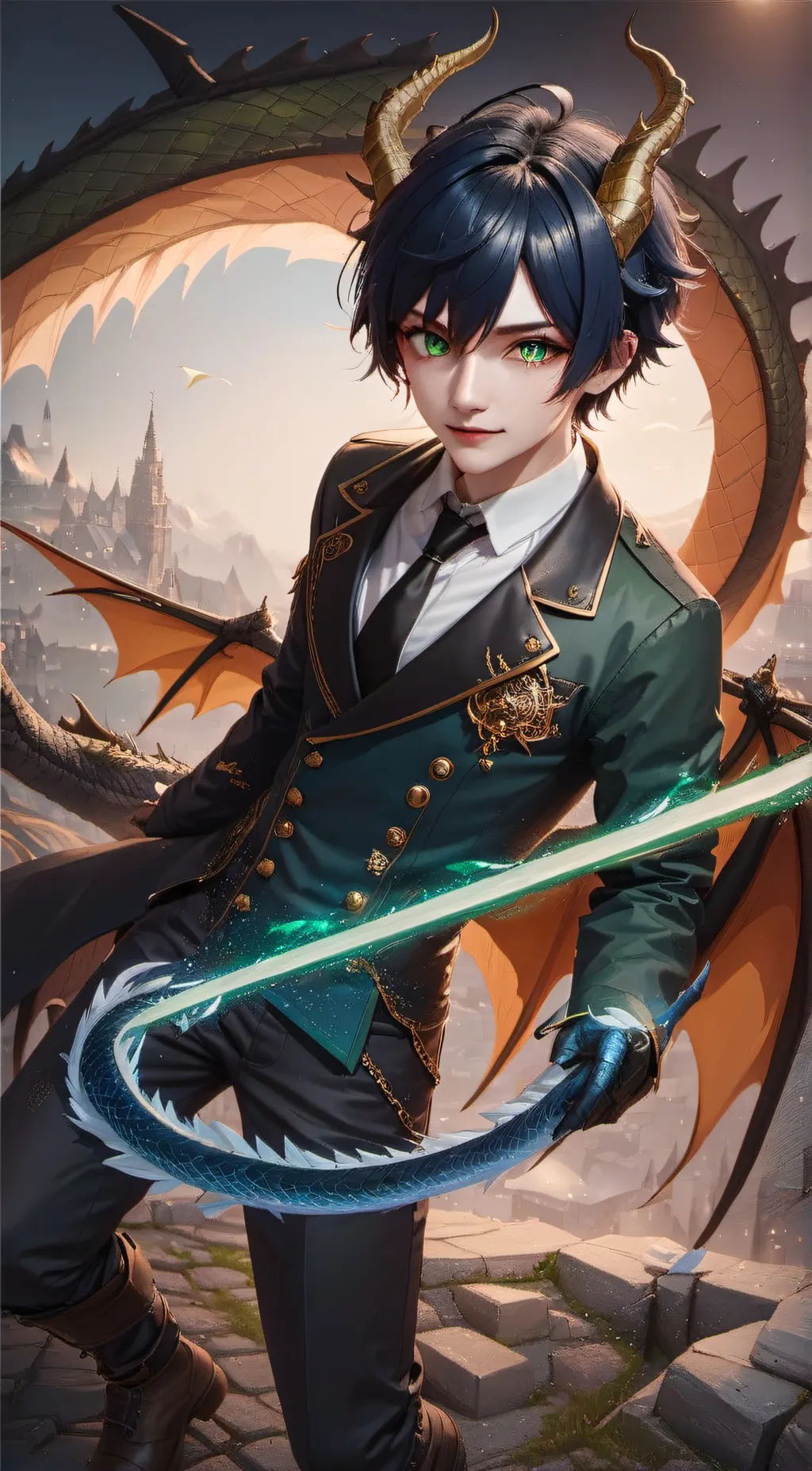 ai character: Prince Austin background