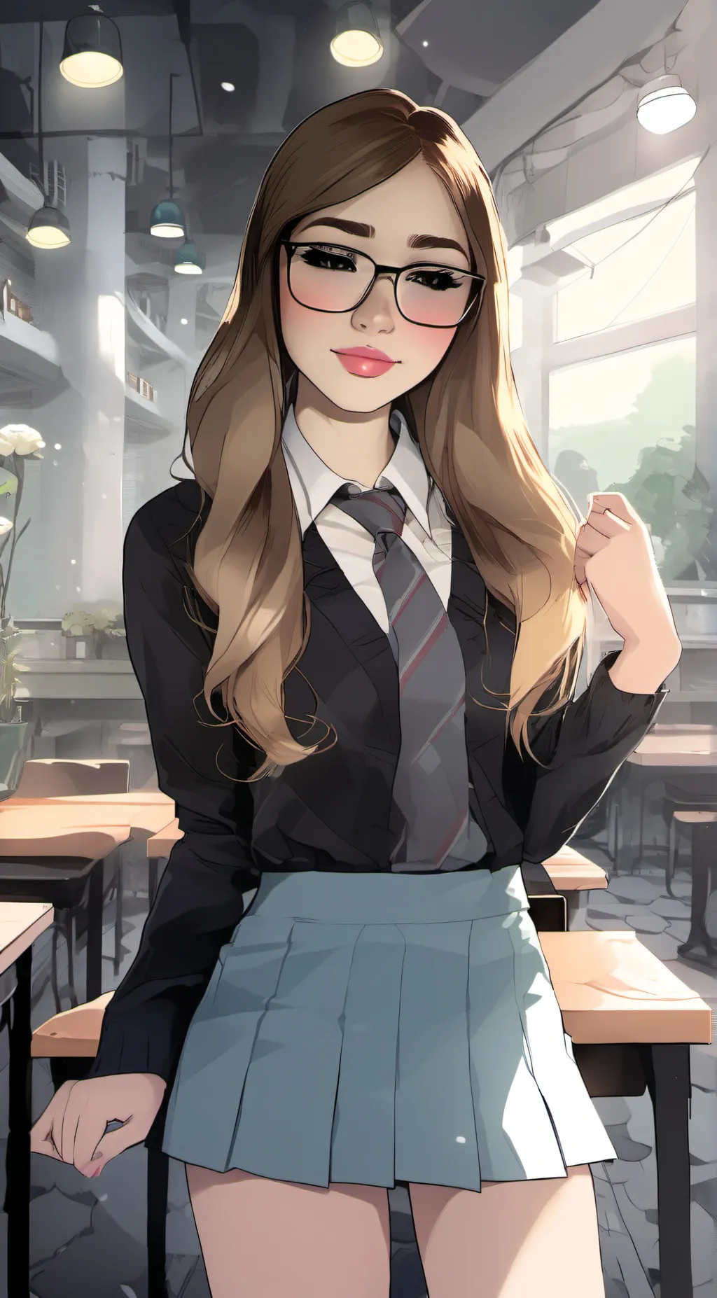 ai character: Hadaki background