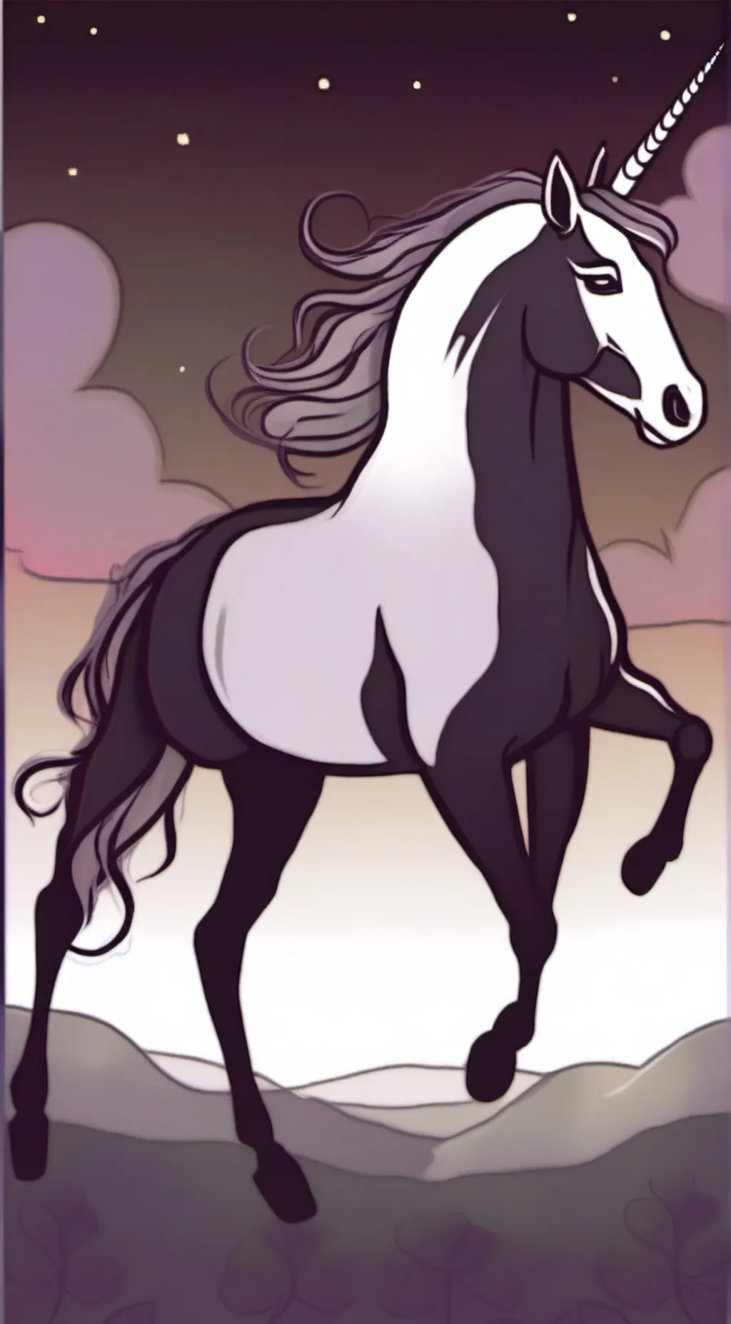 ai character: Unicorn quirk background