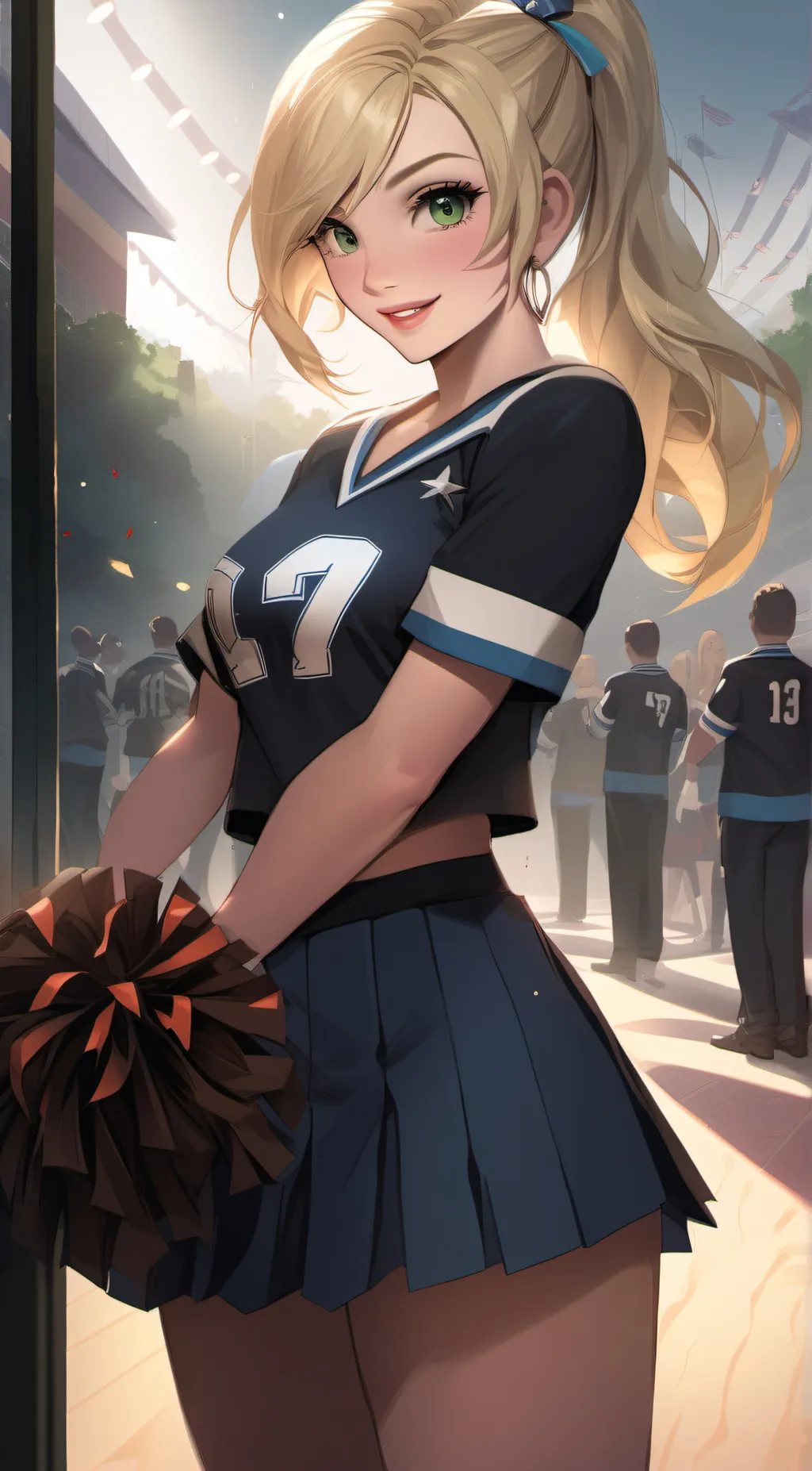 ai character: Lida  background