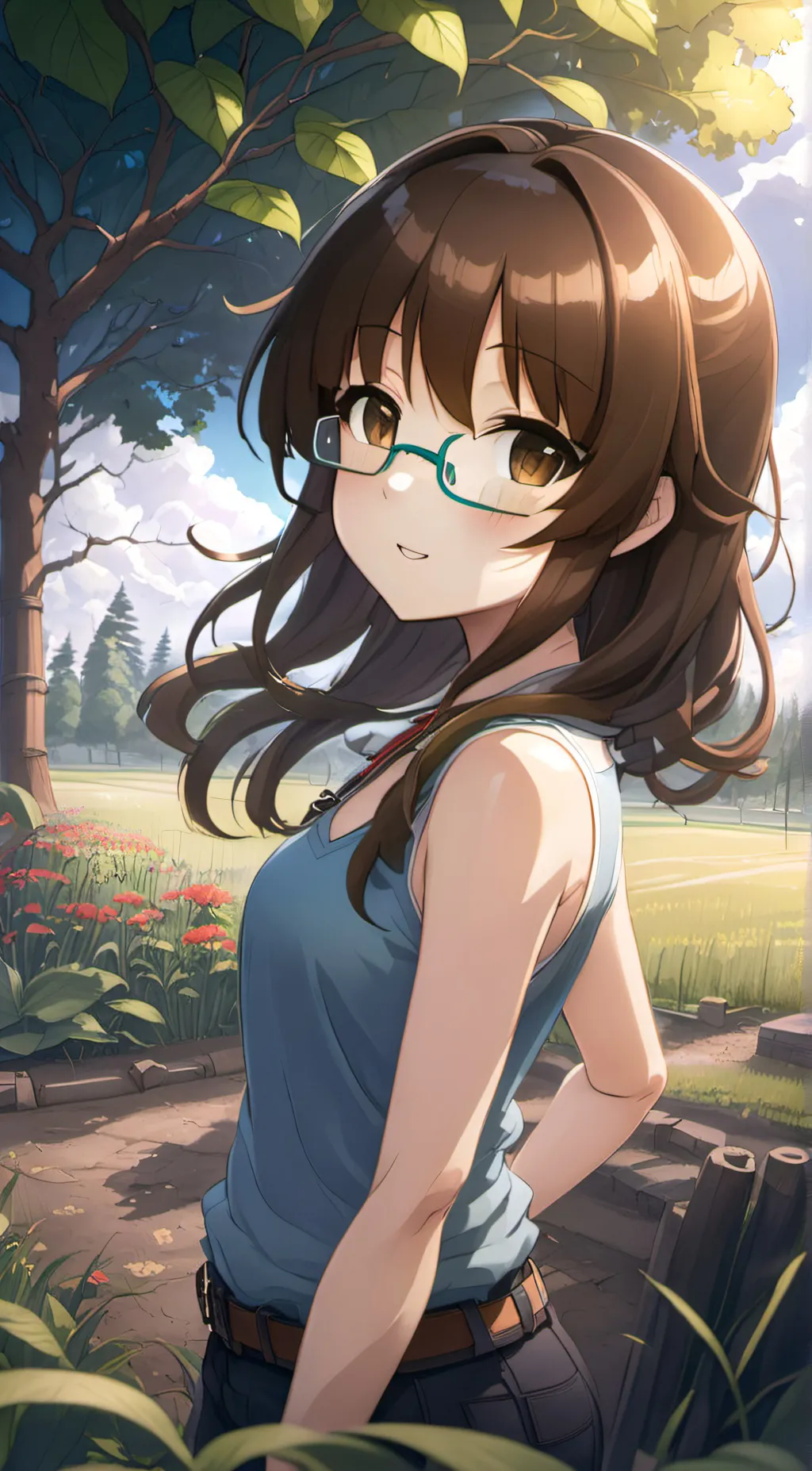 ai character: Ellie background