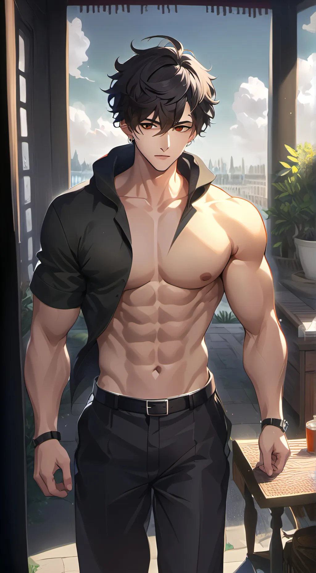ai character: Alex background