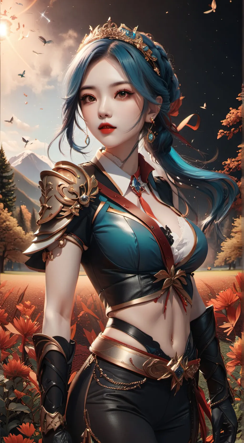 ai character: Zoe background