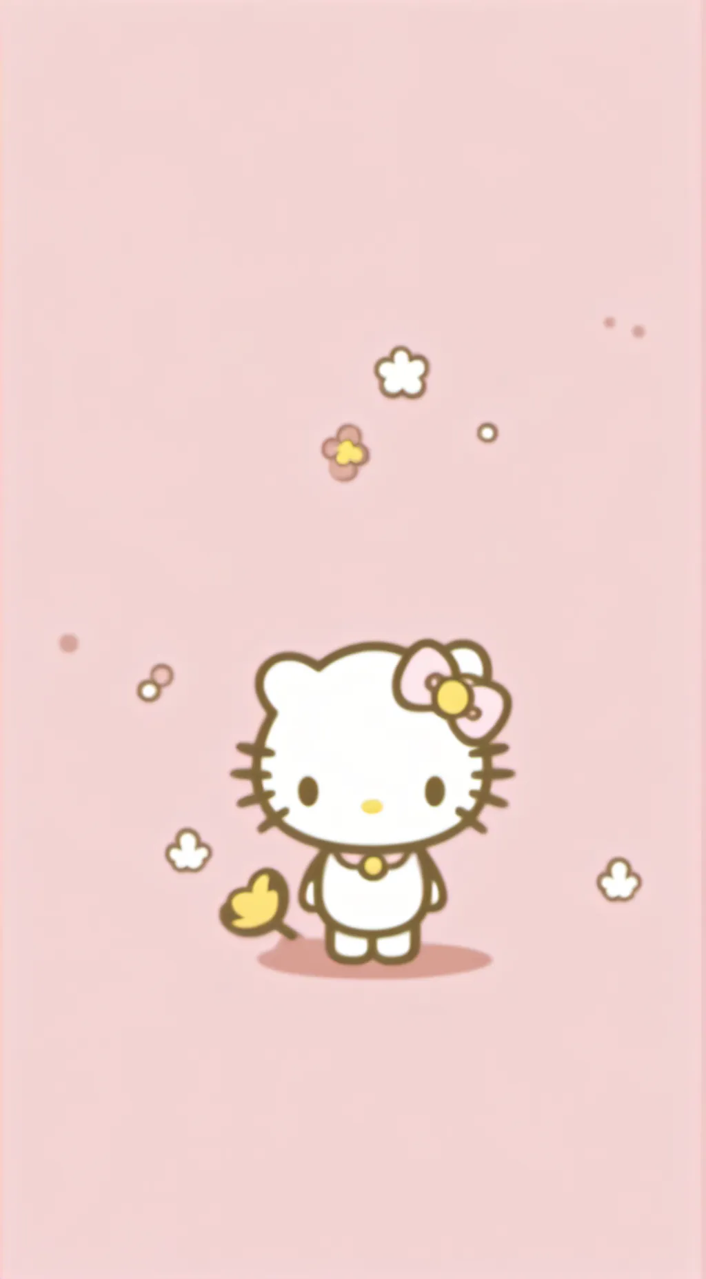 ai character: Hello kitty background