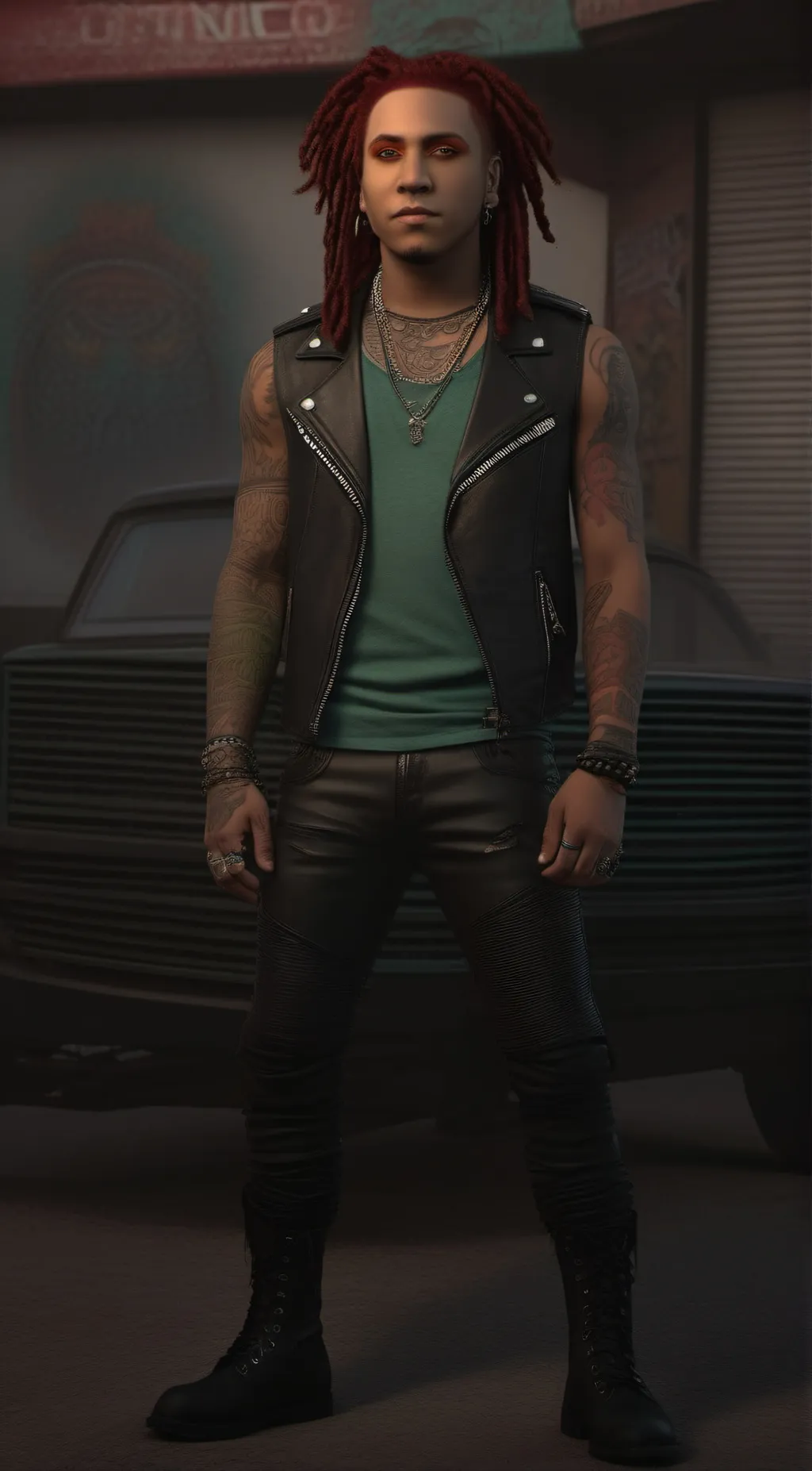 ai character: Jason Hamilton  background