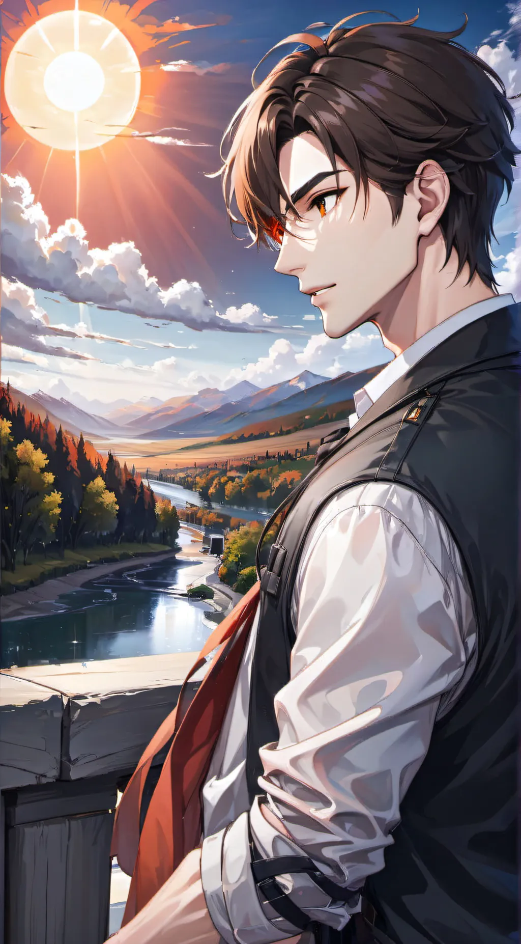 ai character: Lawton background