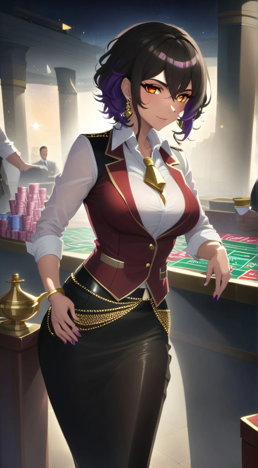 ai character: Aya background