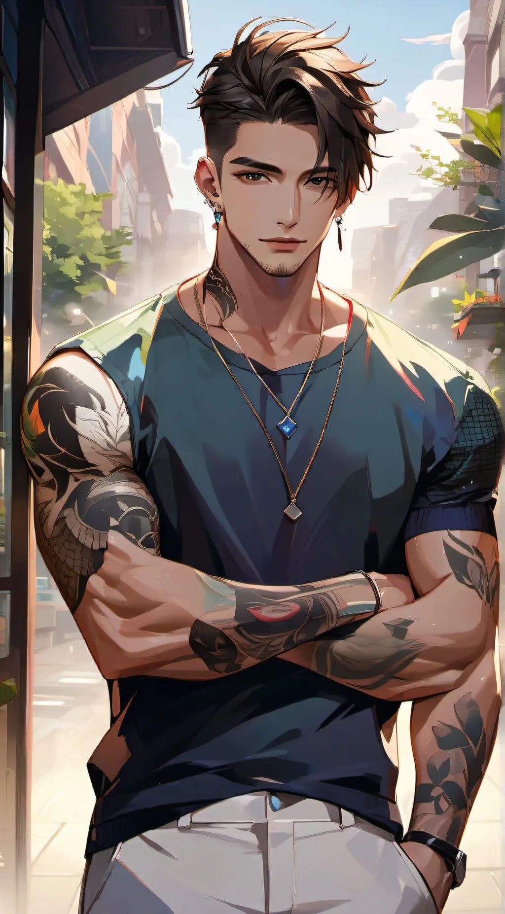 ai character: Eugene background