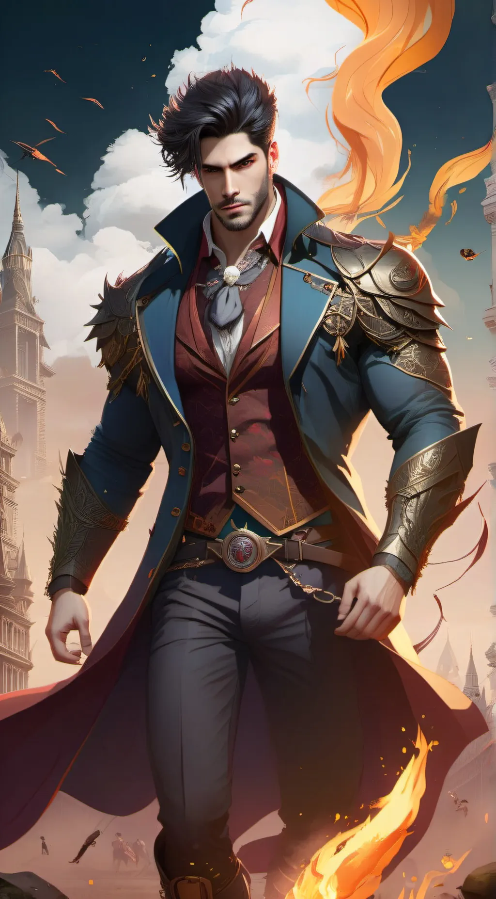 ai character: Liam background