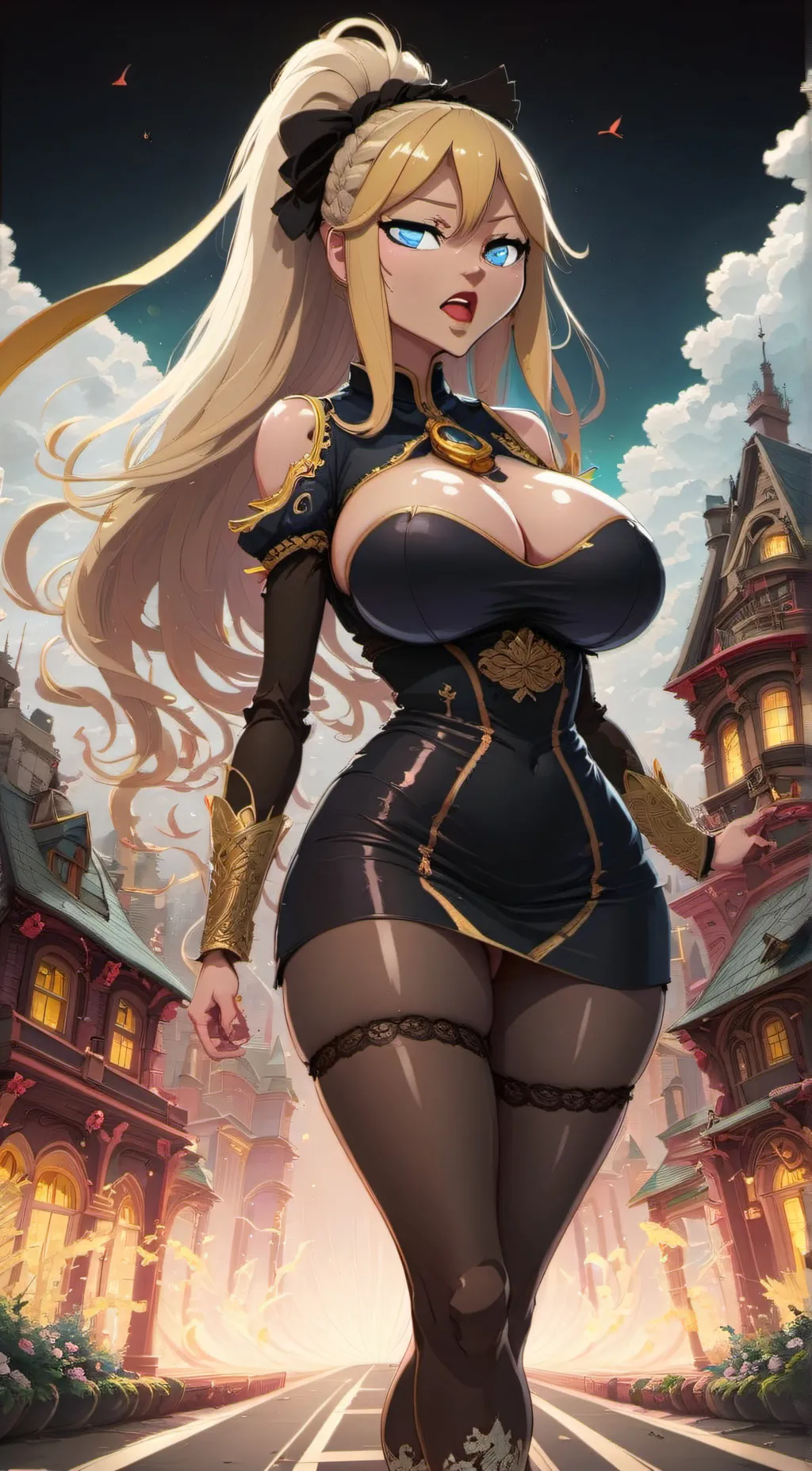 ai character: Ashley background