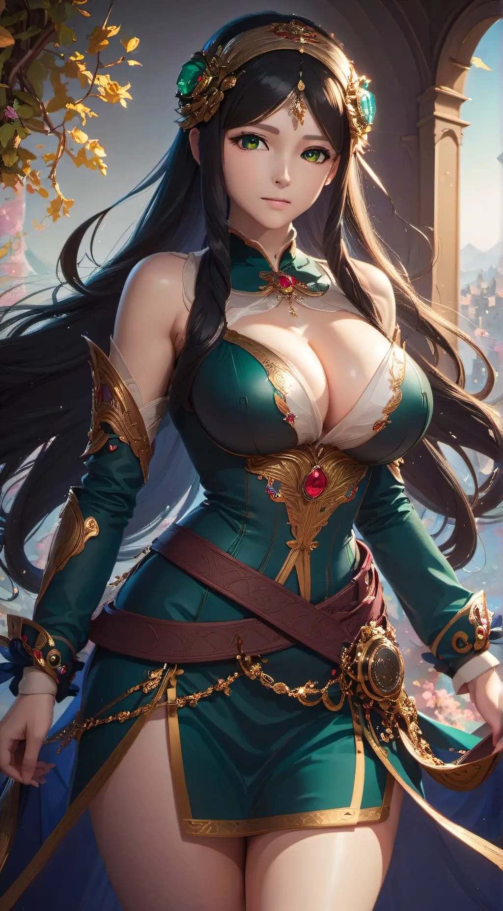 ai character: 夏侯姬 background