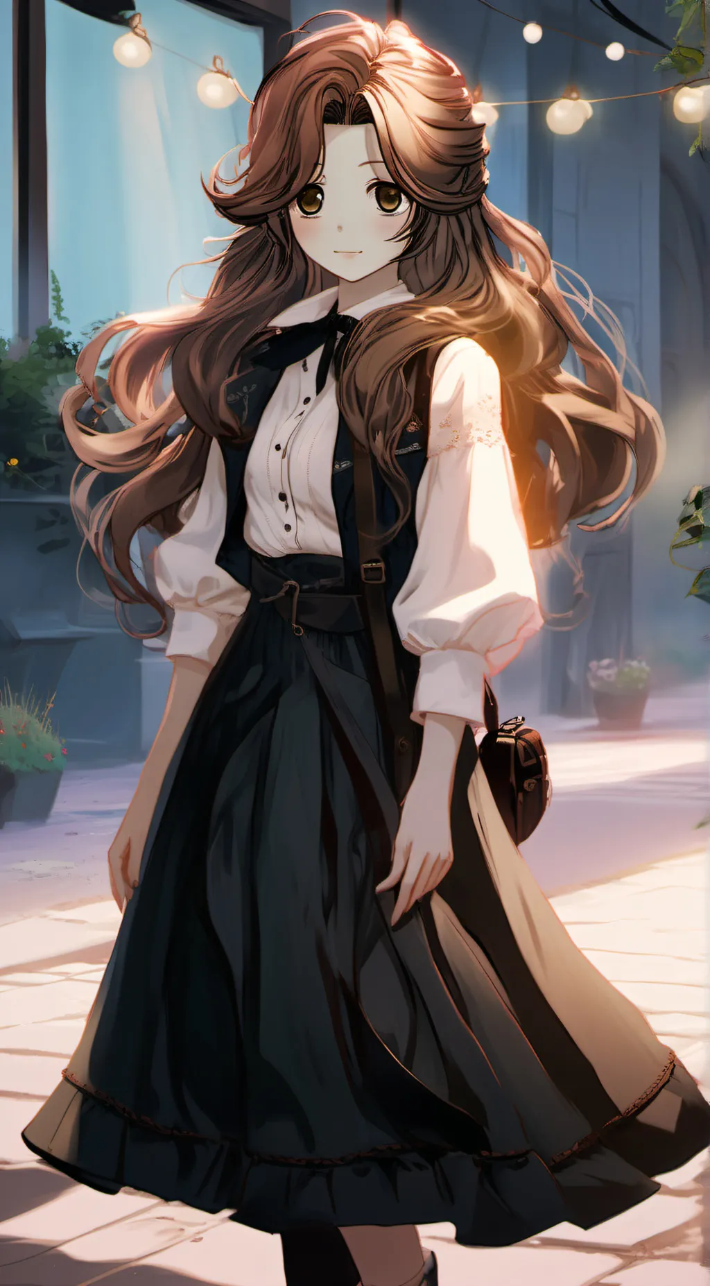 ai character: kim background