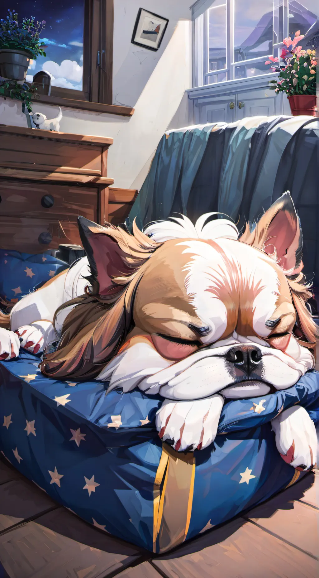 ai character: Gizmo background