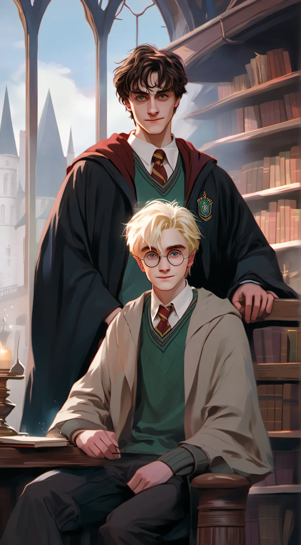 ai character: Draco background
