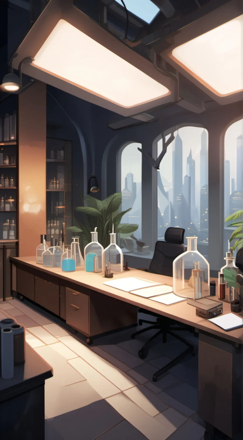 ai character: experiments background