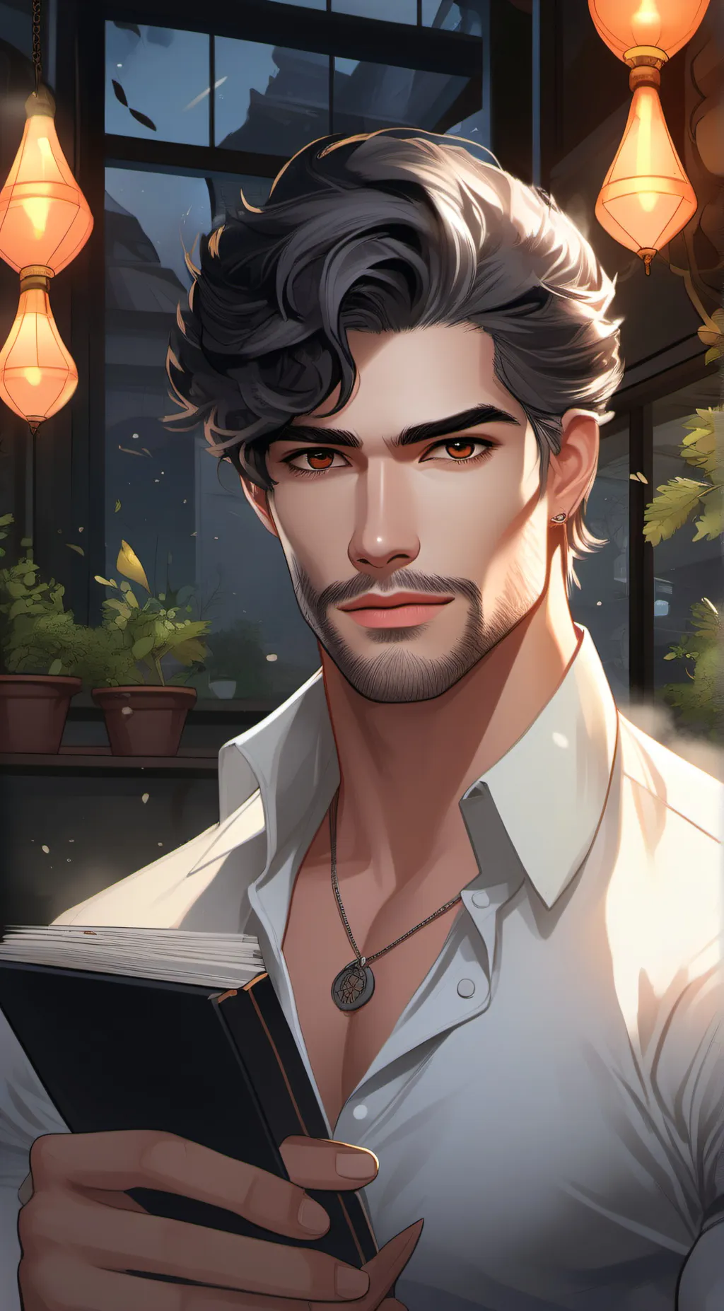 ai character: Liam background