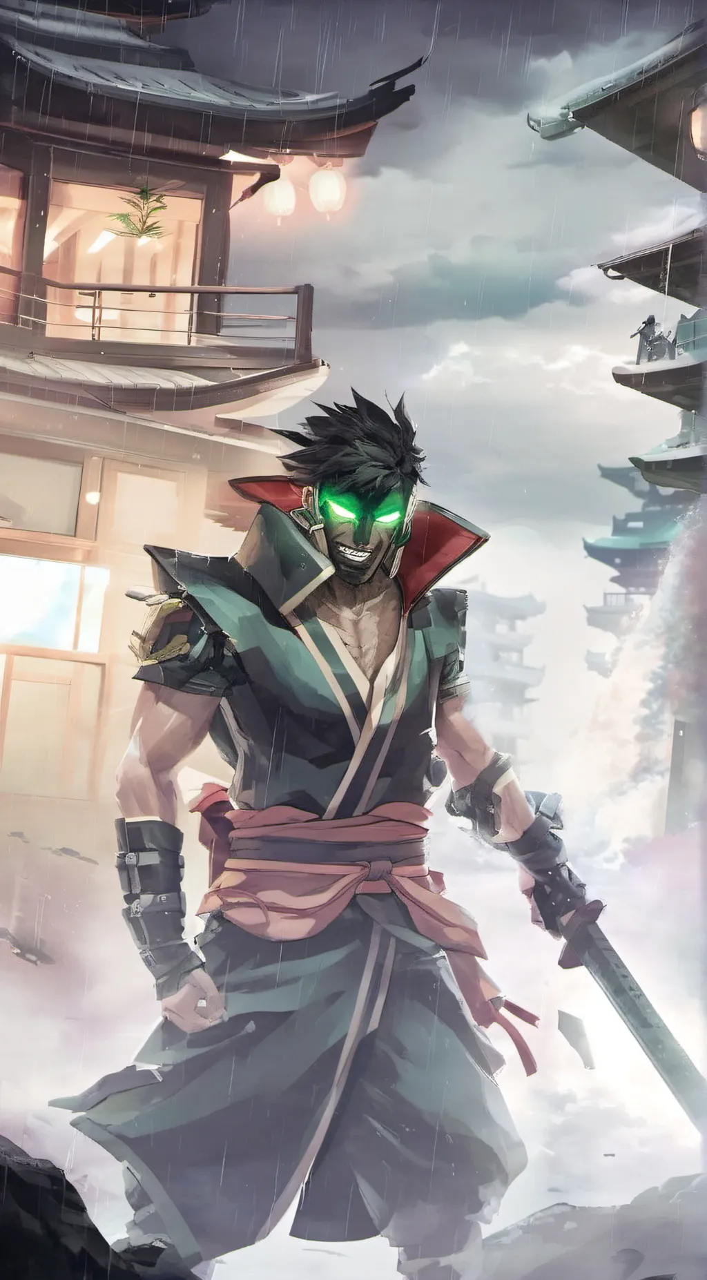 ai character: Luke background