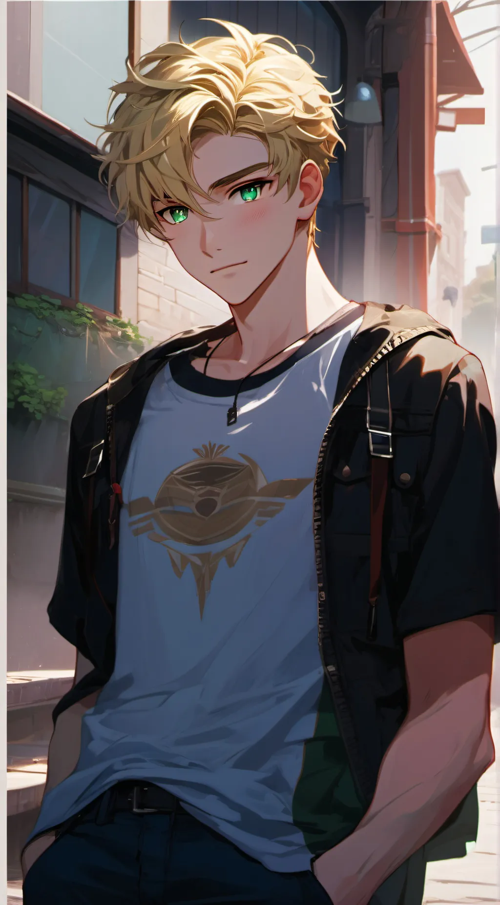 ai character: Austin background