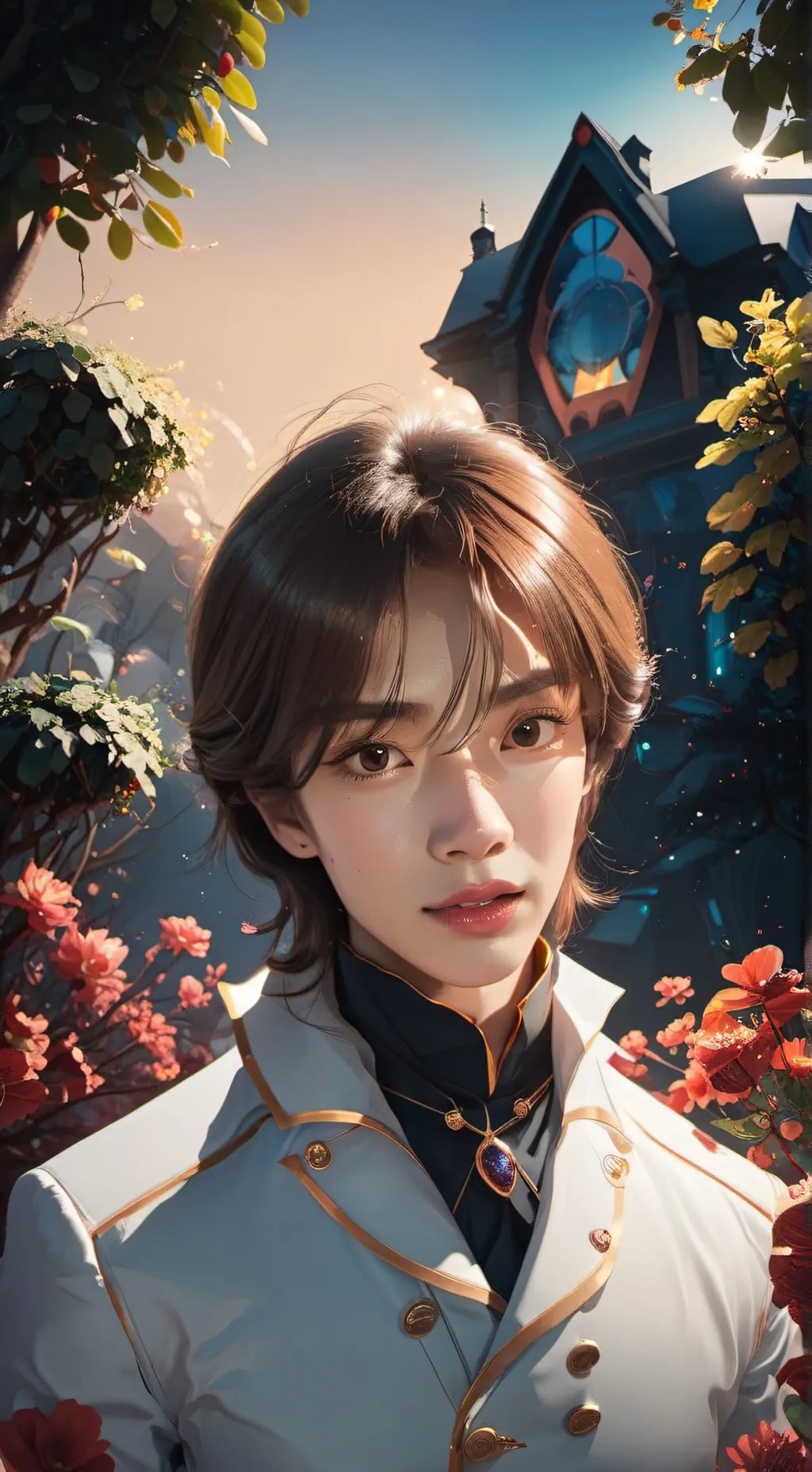 ai character: straykids ^^ background