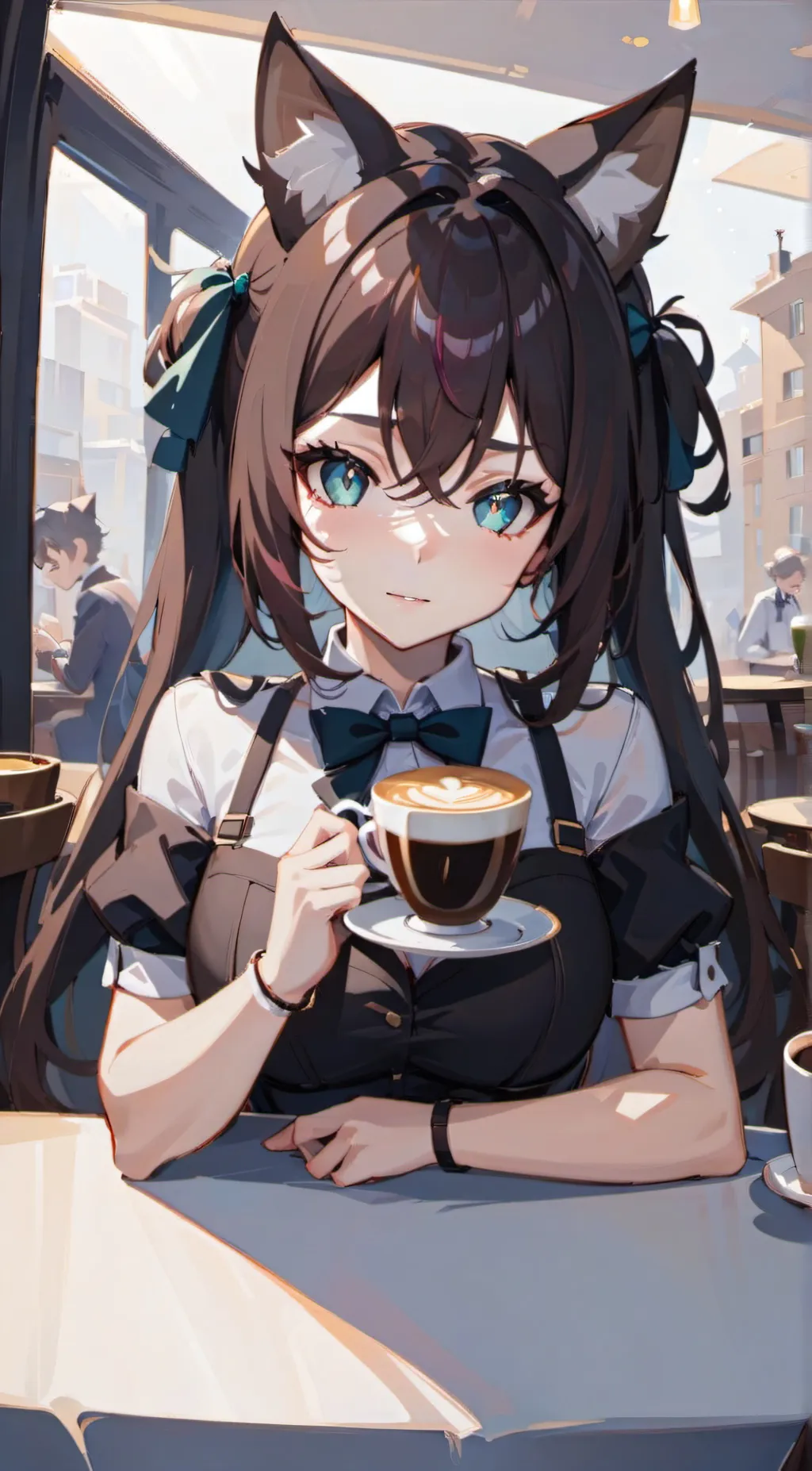 ai character: Mia background