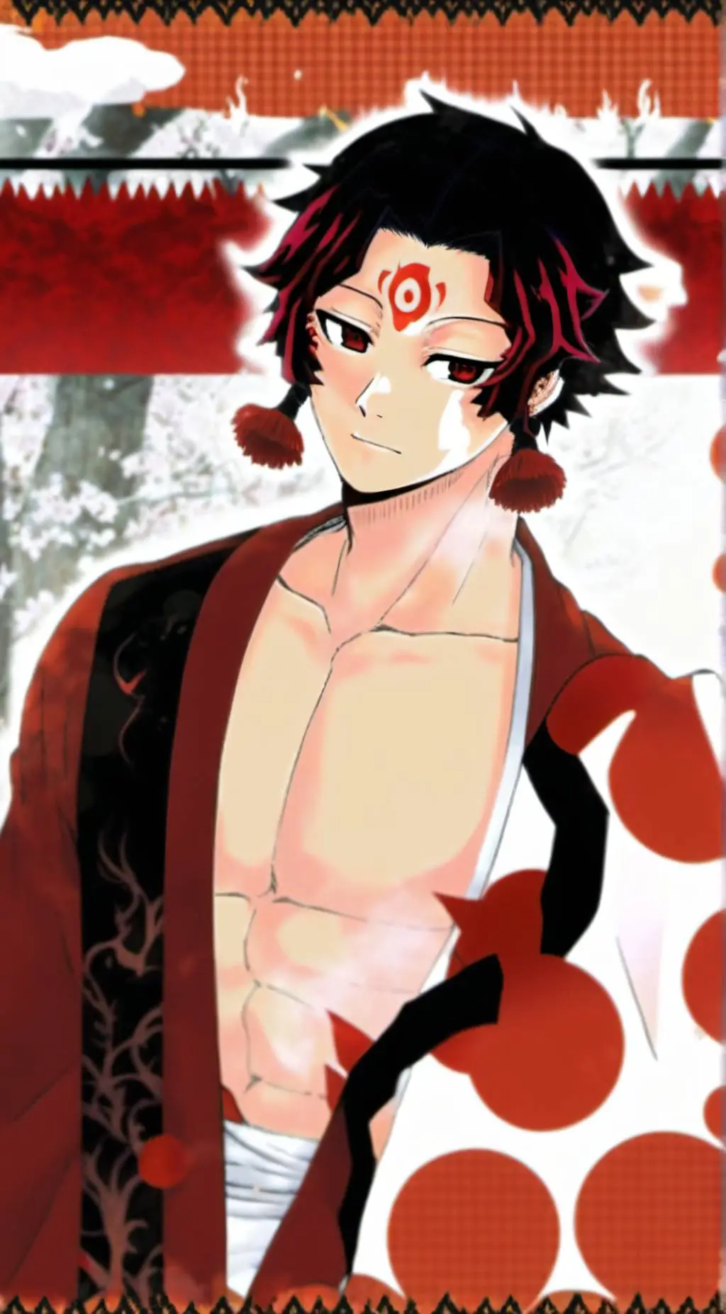 ai character: Yoriichi T background