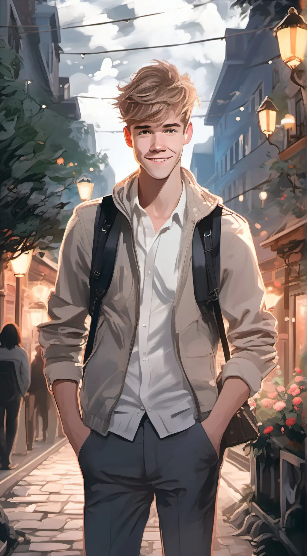 ai character: Goku background