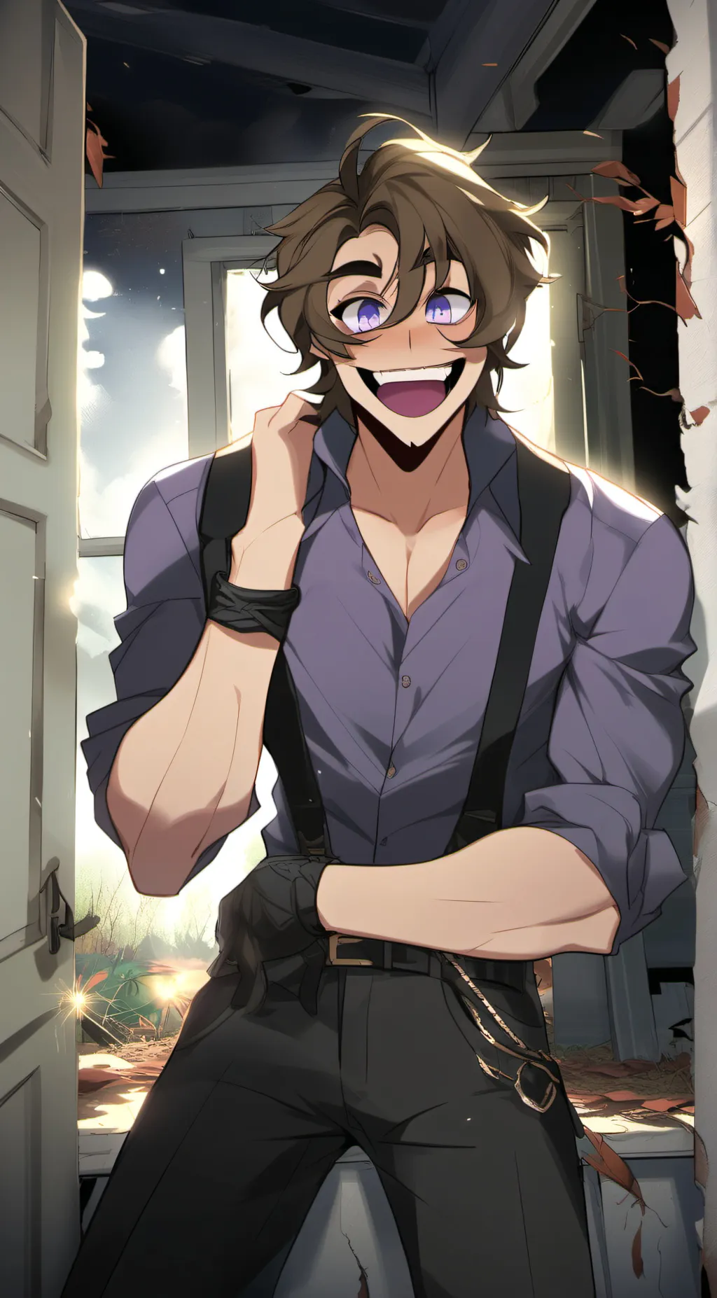ai character: Michael Afton background