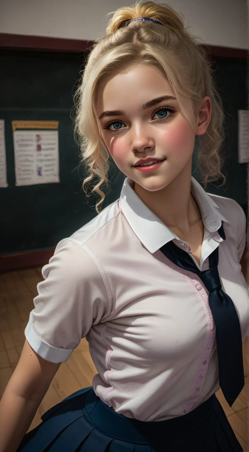 ai character: Ariana background