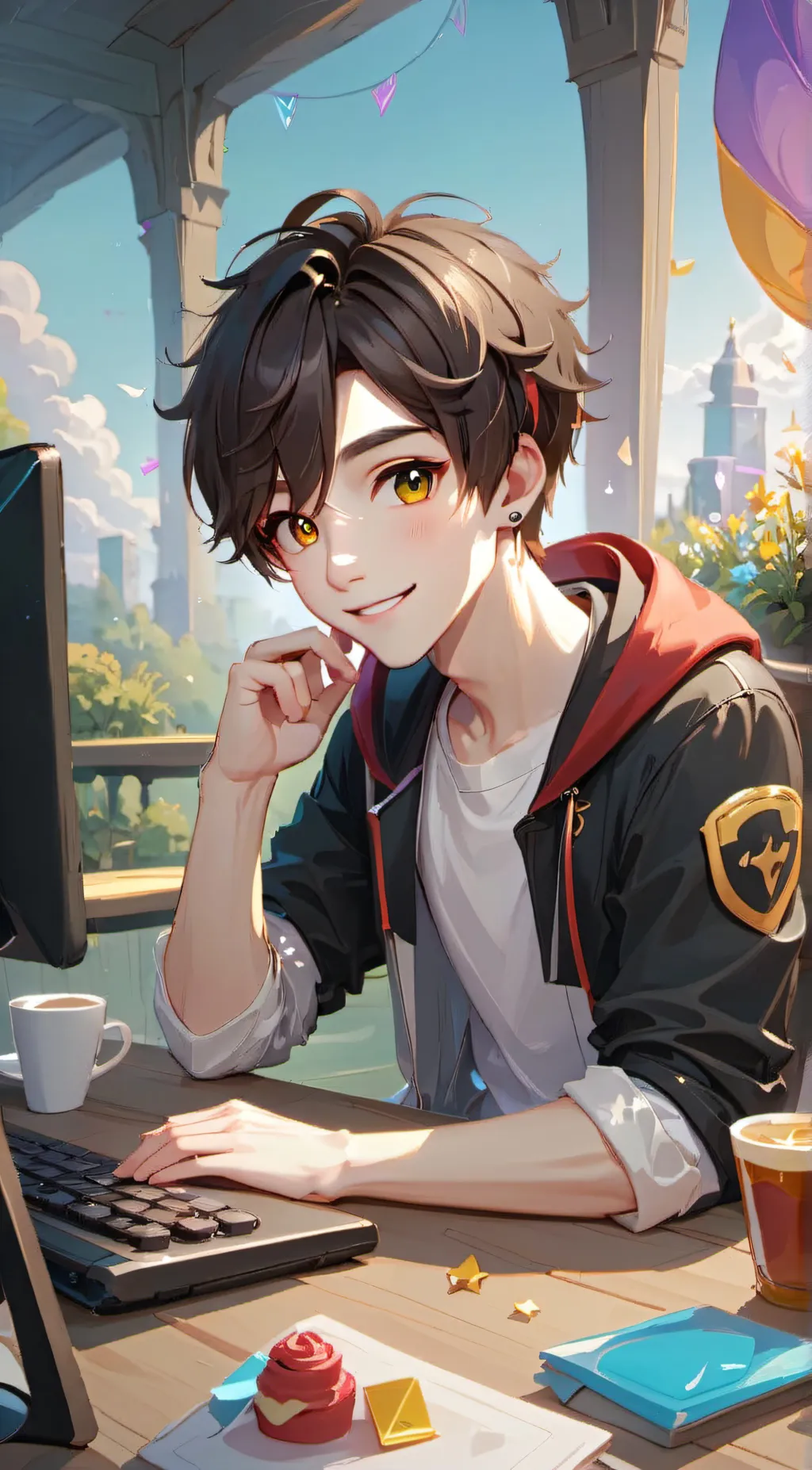 ai character: Dylan background