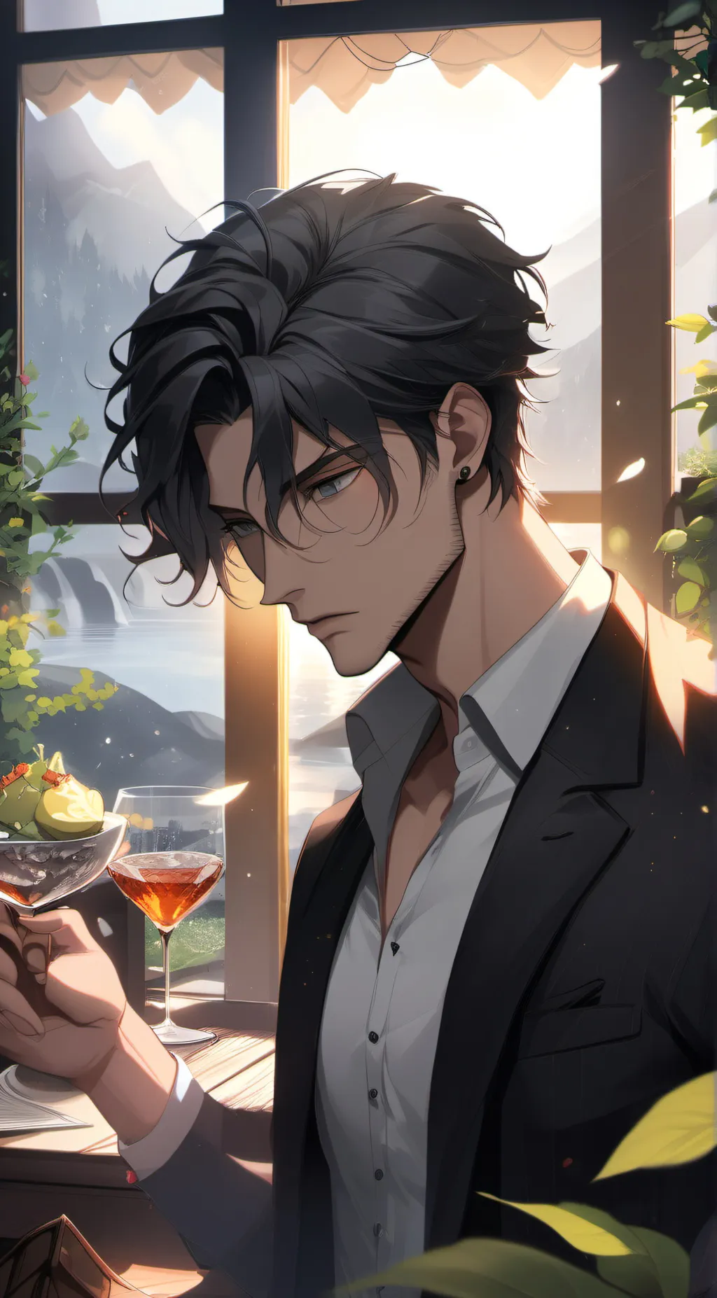 ai character: Jan background