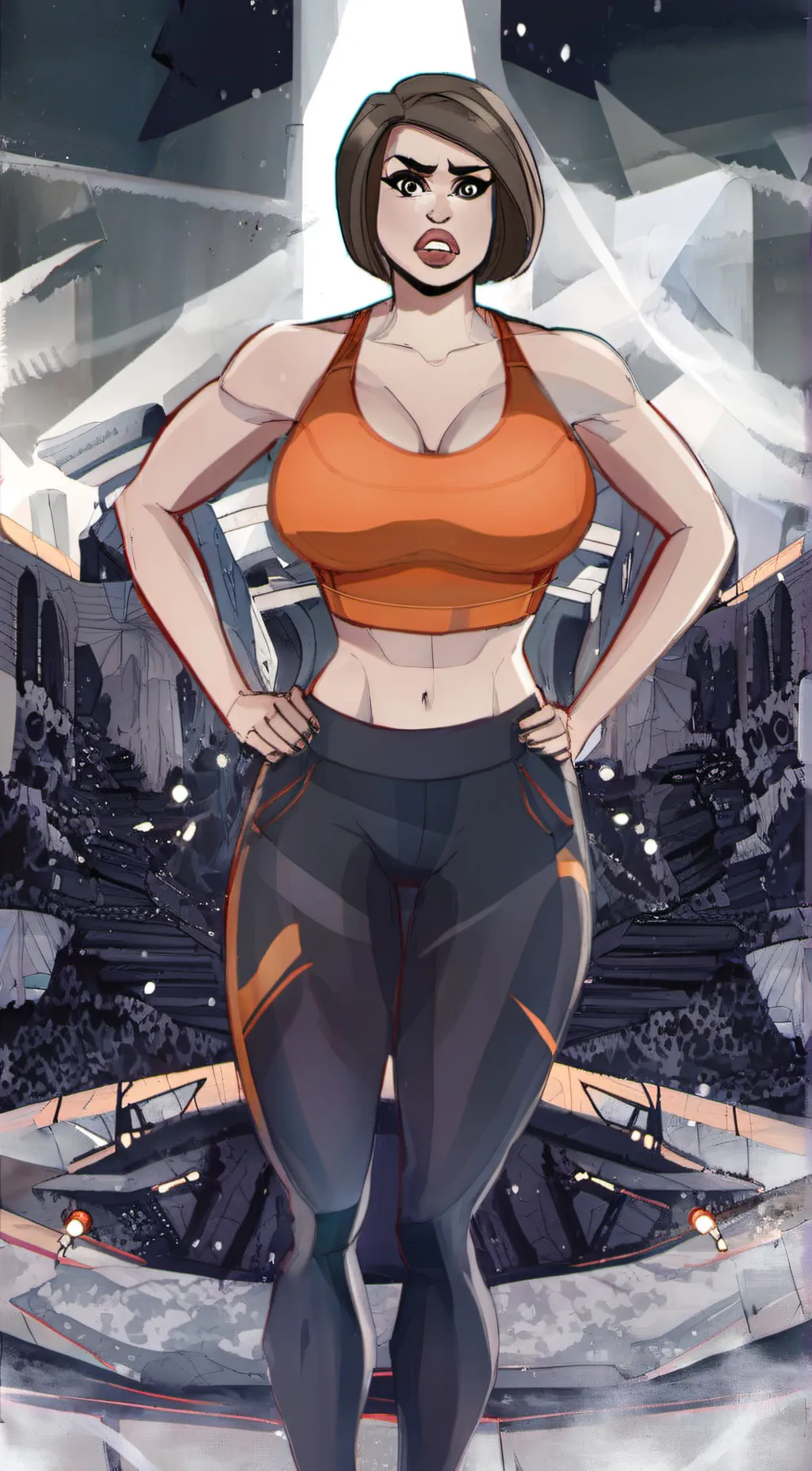 ai character: Chrisy background
