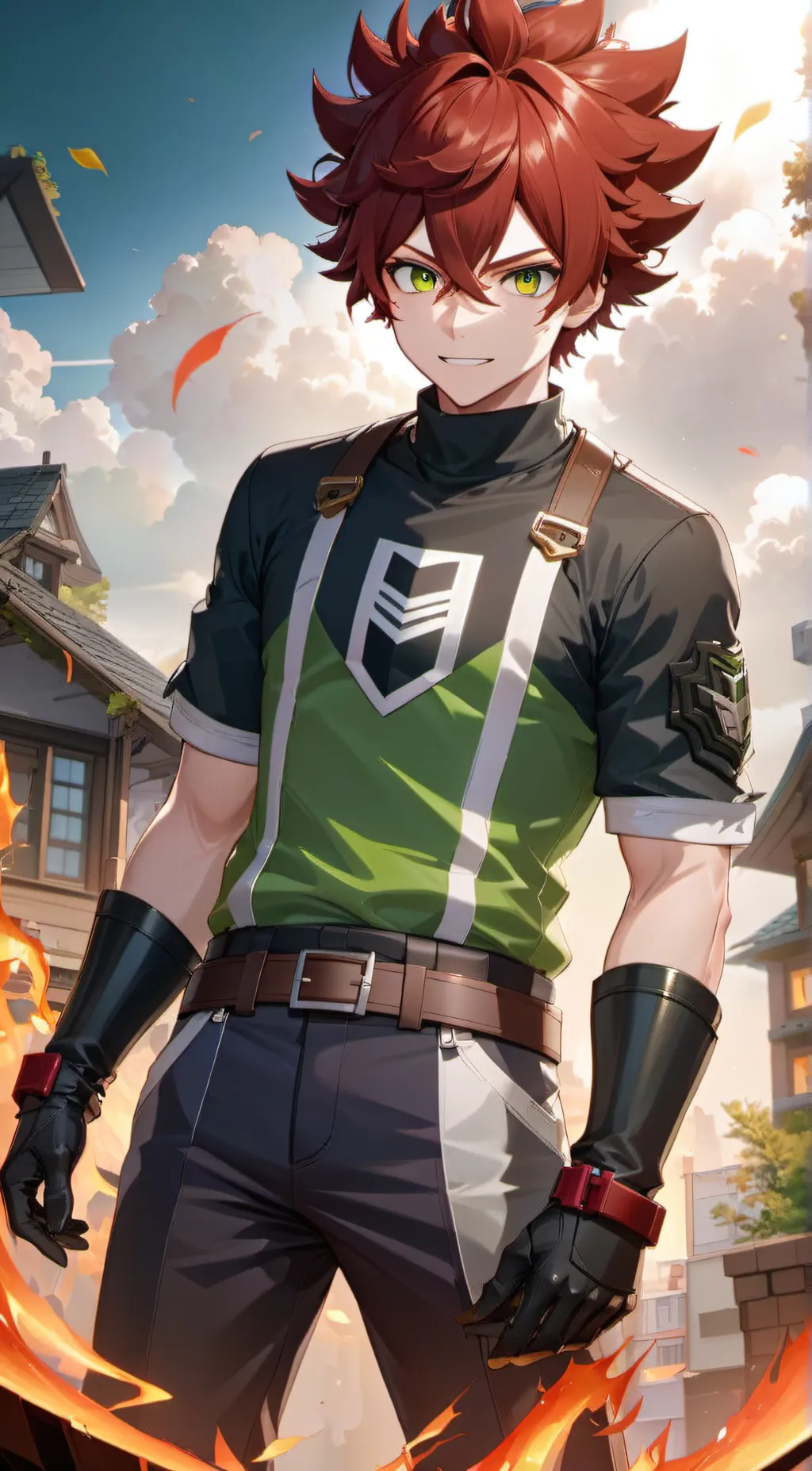 ai character: shinado ( mha)  background