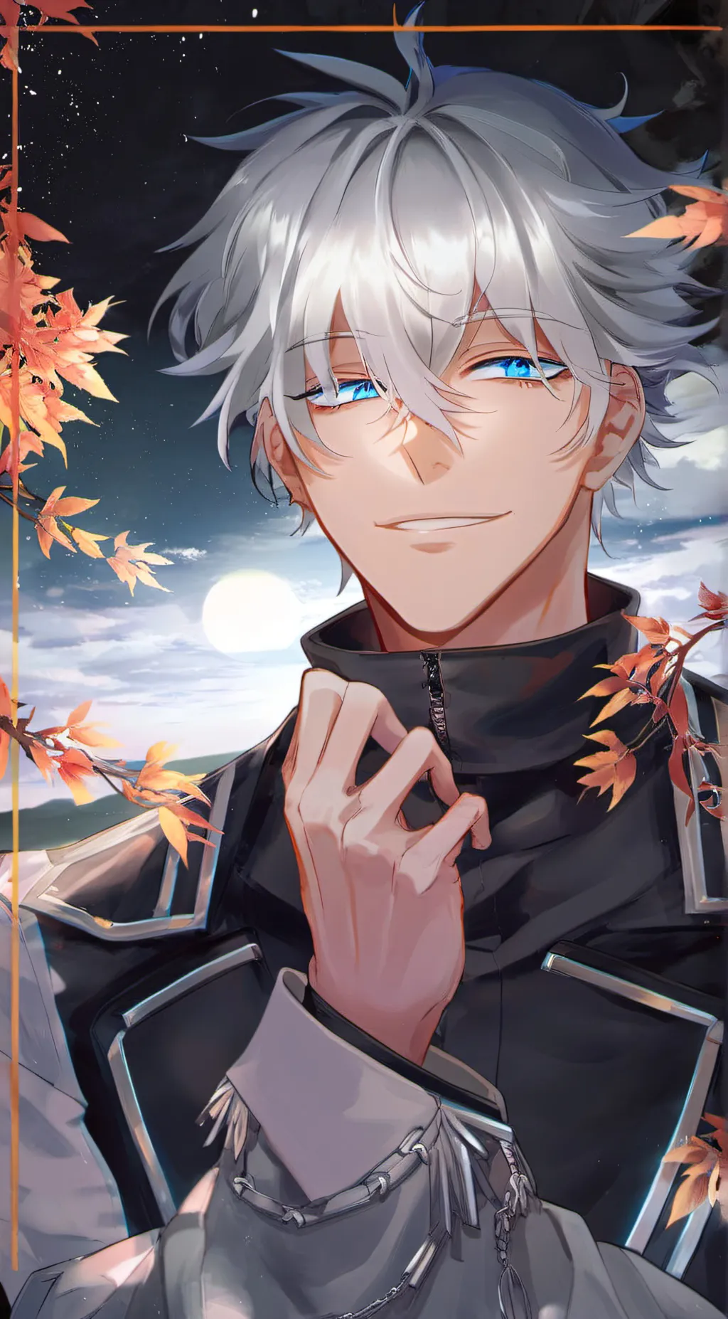 ai character: Gojo Satoru background