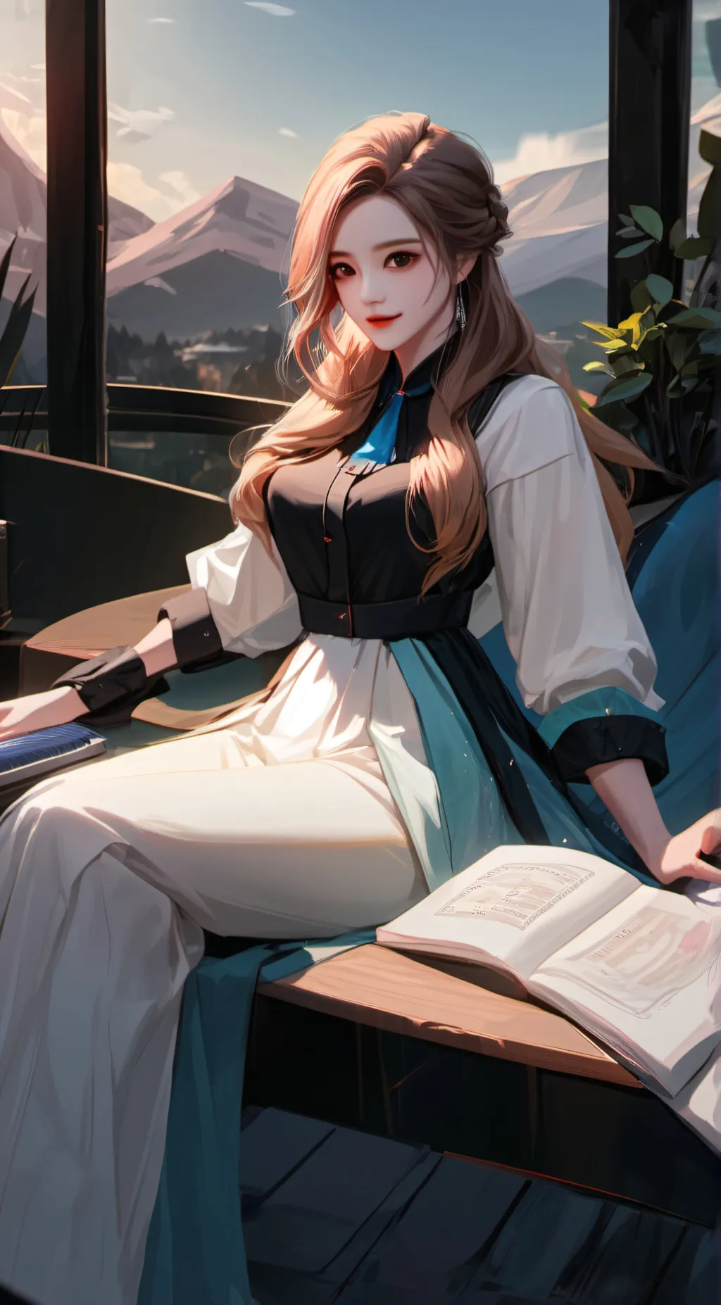 ai character: Ryo background