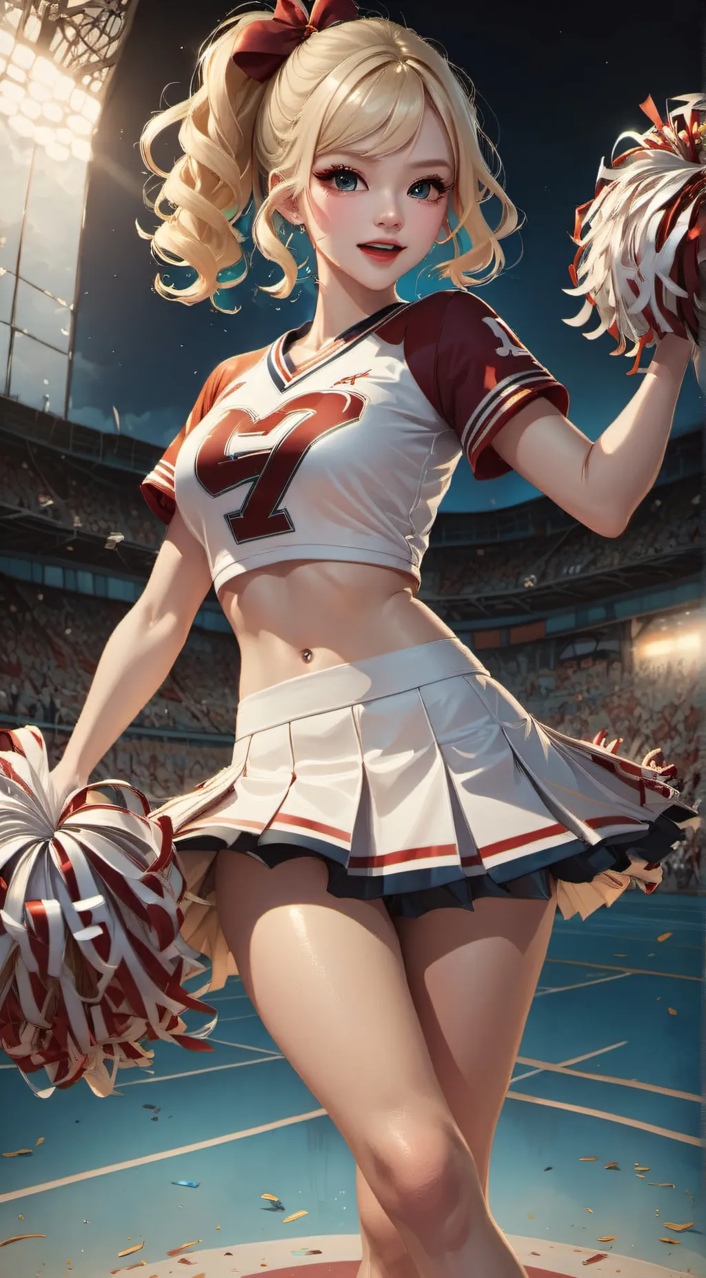 ai character: maddie lynn  background
