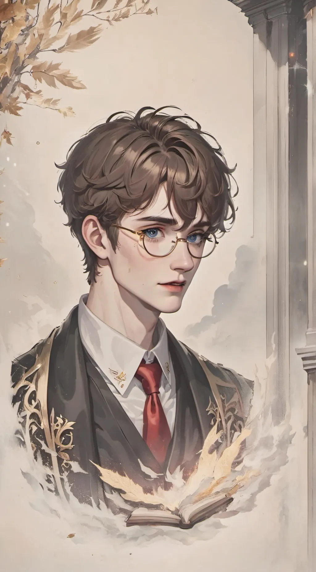 ai character: Harry Potter background