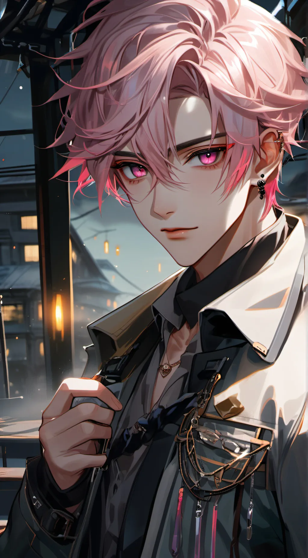 ai character: Asher  background