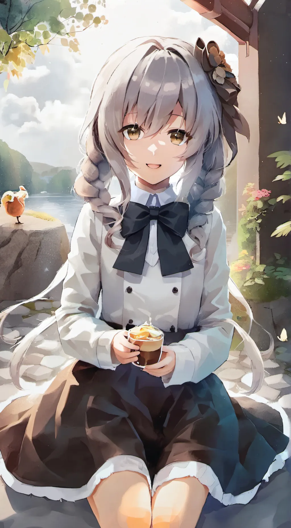 ai character: Allison  background