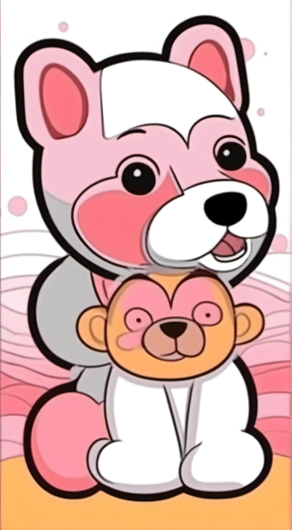 ai character: Pickypiggy  background