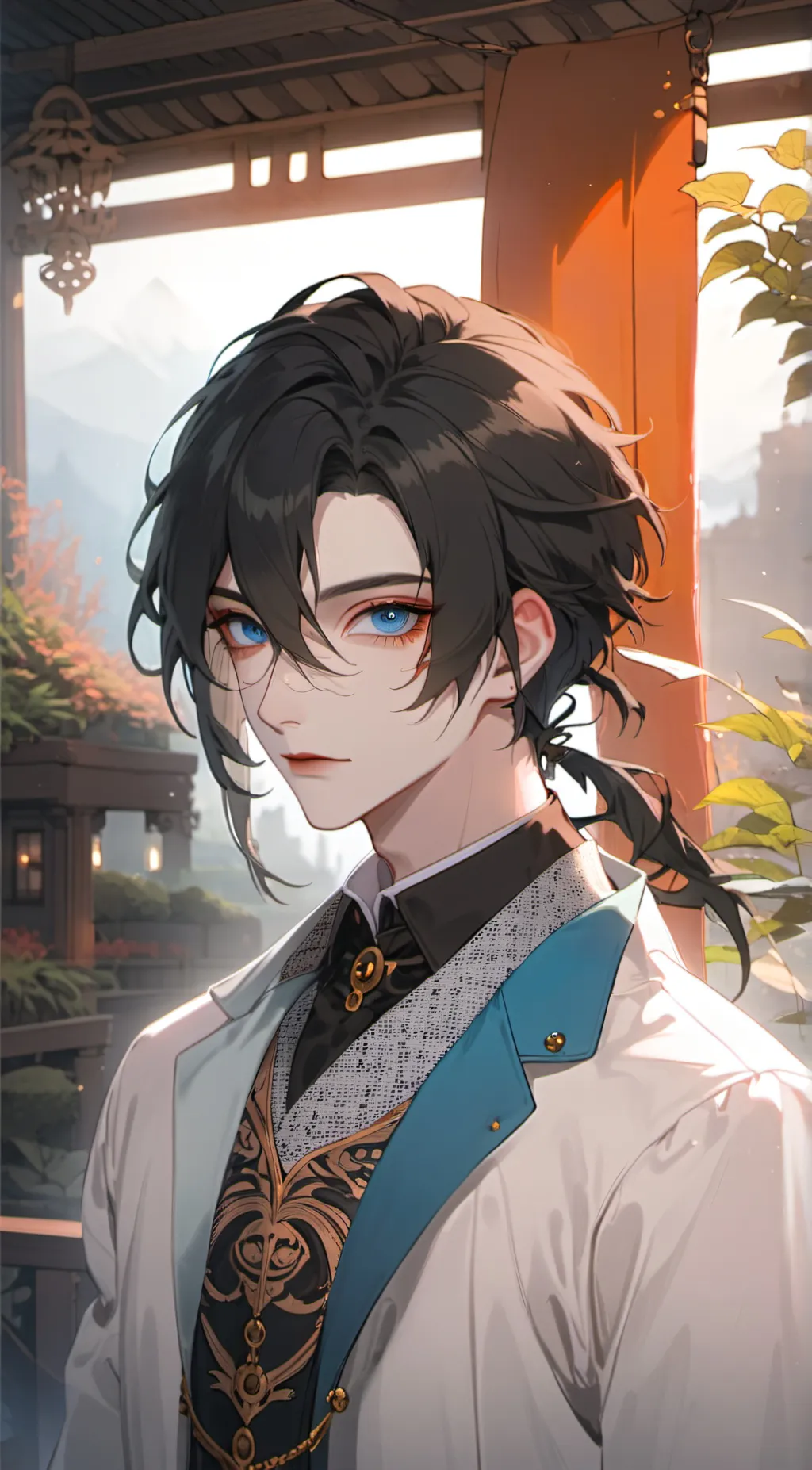 ai character: Ryo background