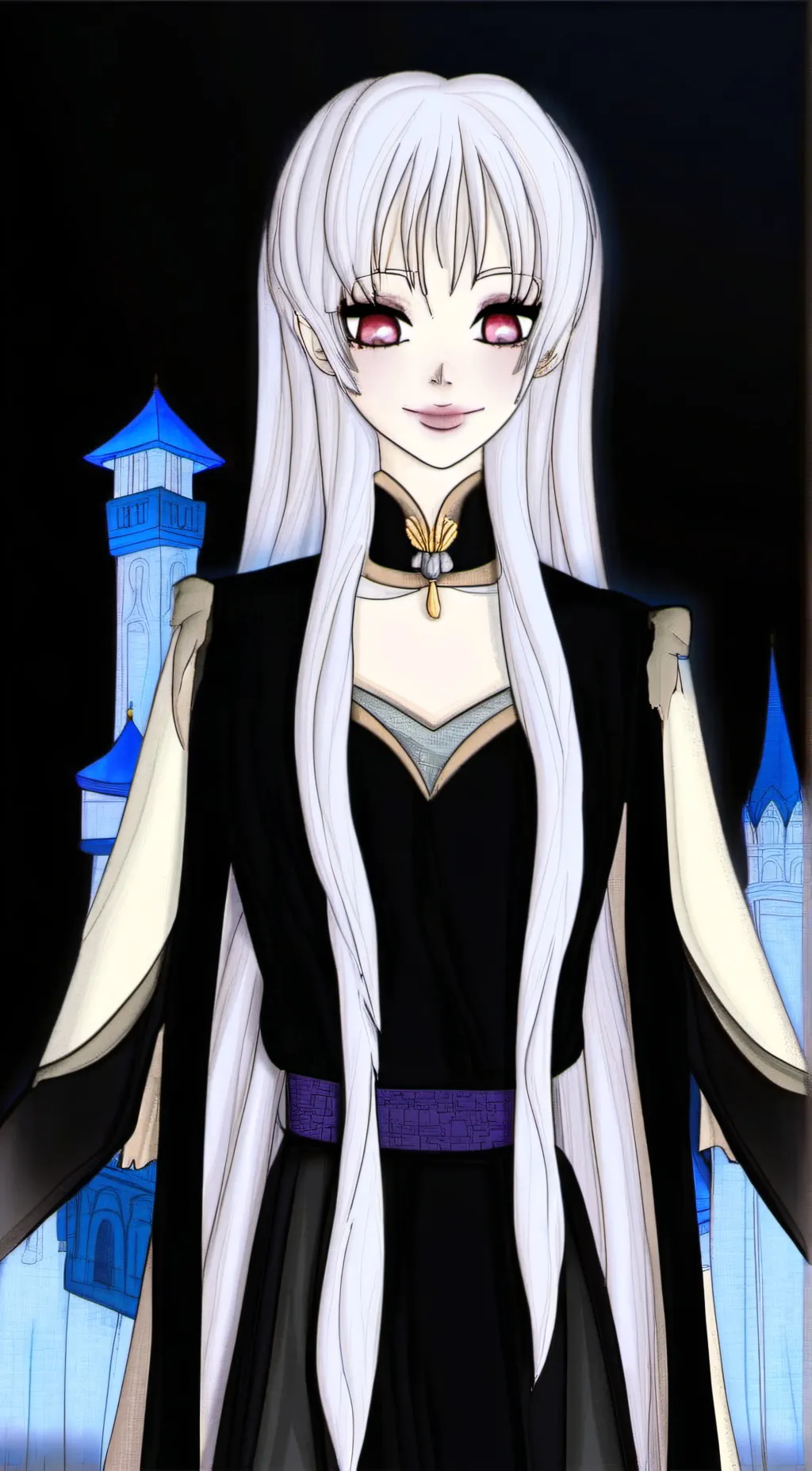 ai character: jolie background