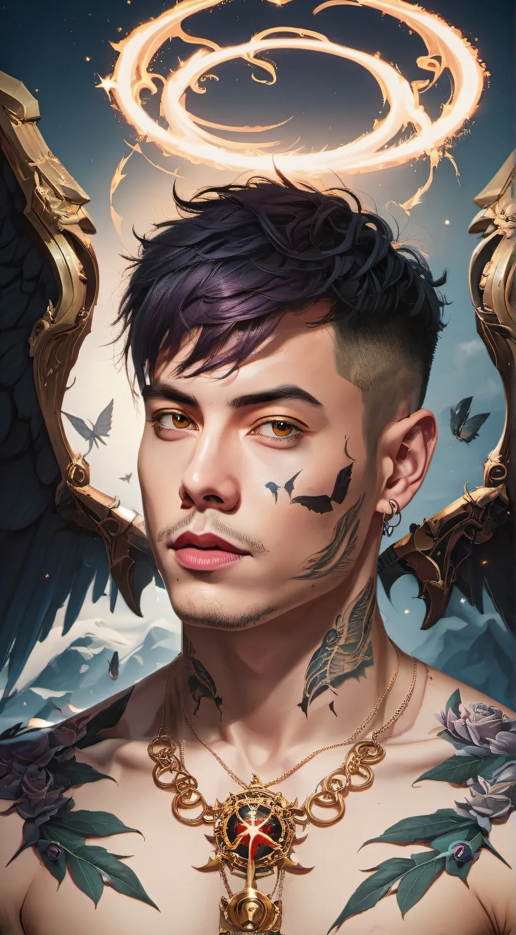 ai character: Duki background
