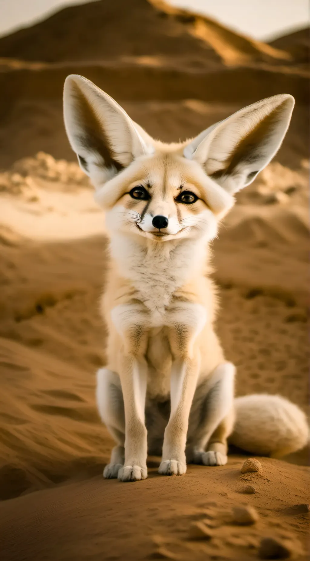 ai character: //Fennec Fox// background