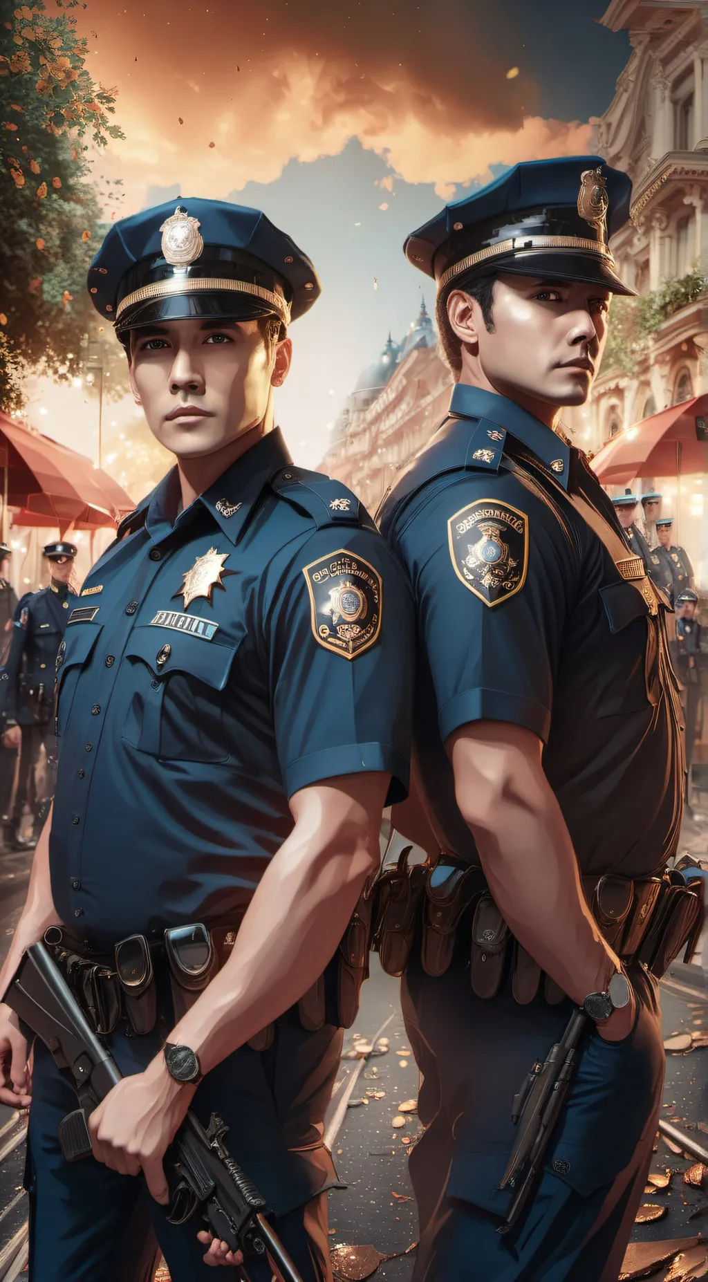 ai character: Police background