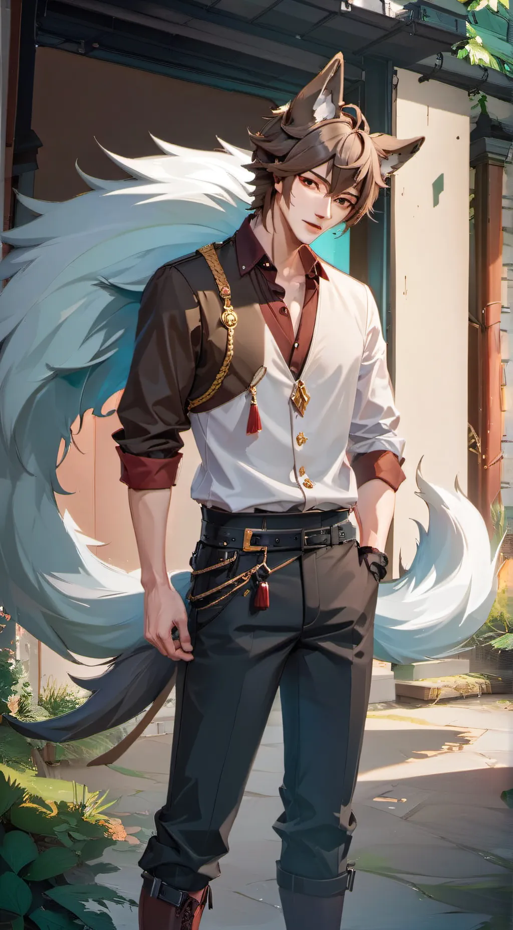 ai character: Ethan background