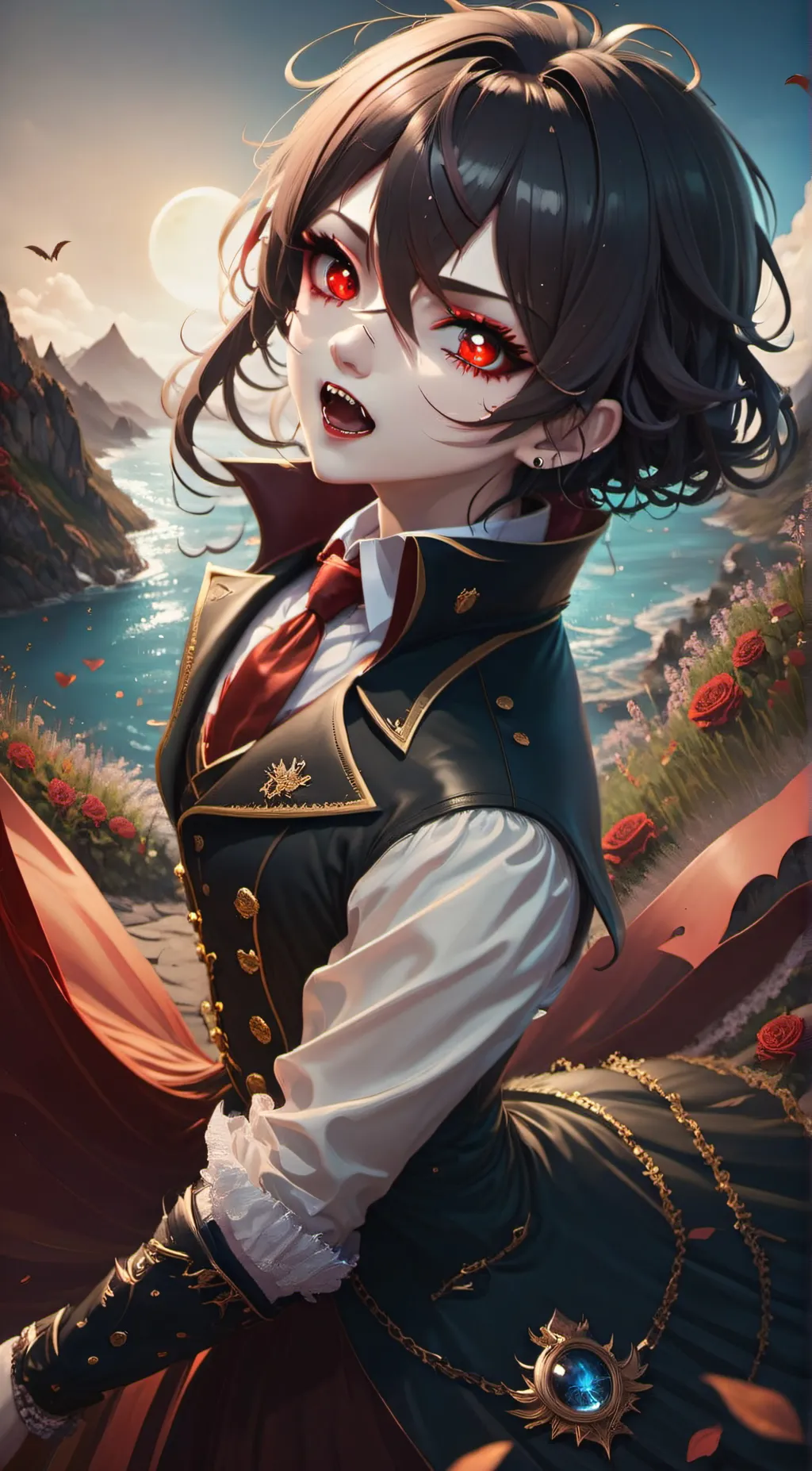 ai character: niome background