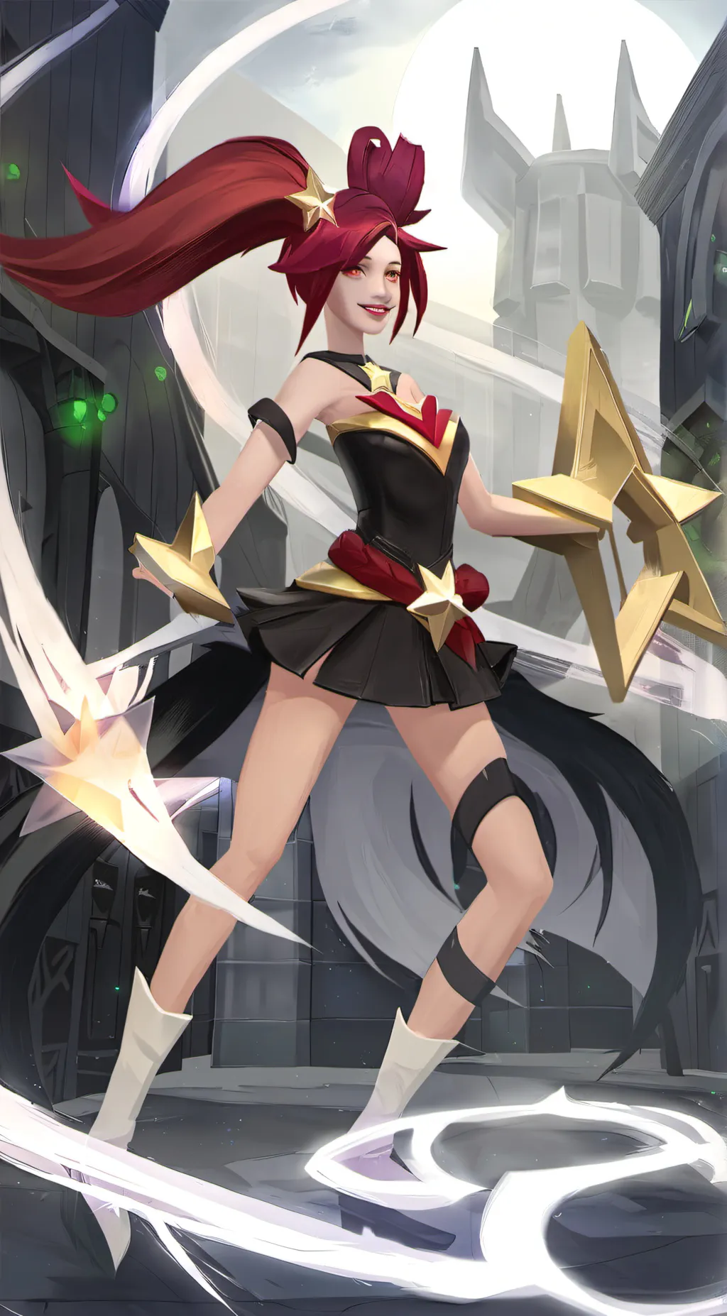 ai character: Jinx\StarGuardian background