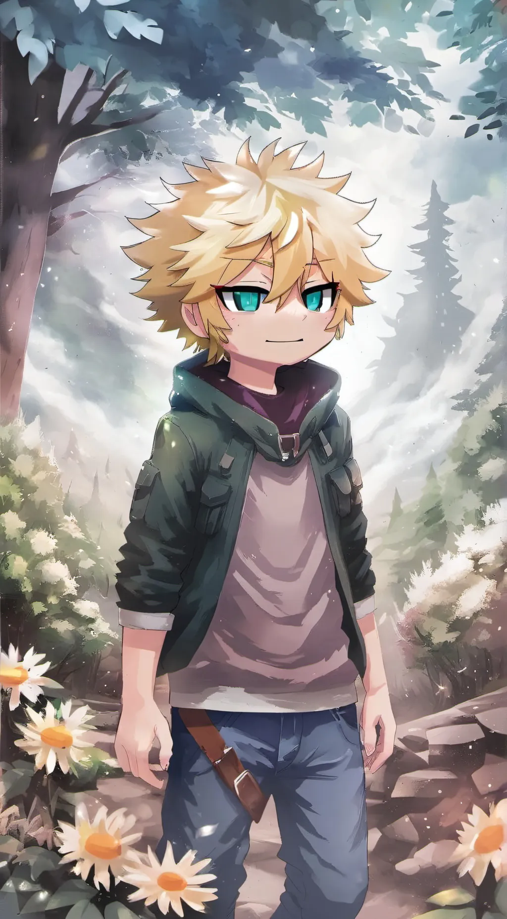 ai character: tweek (my au)  background