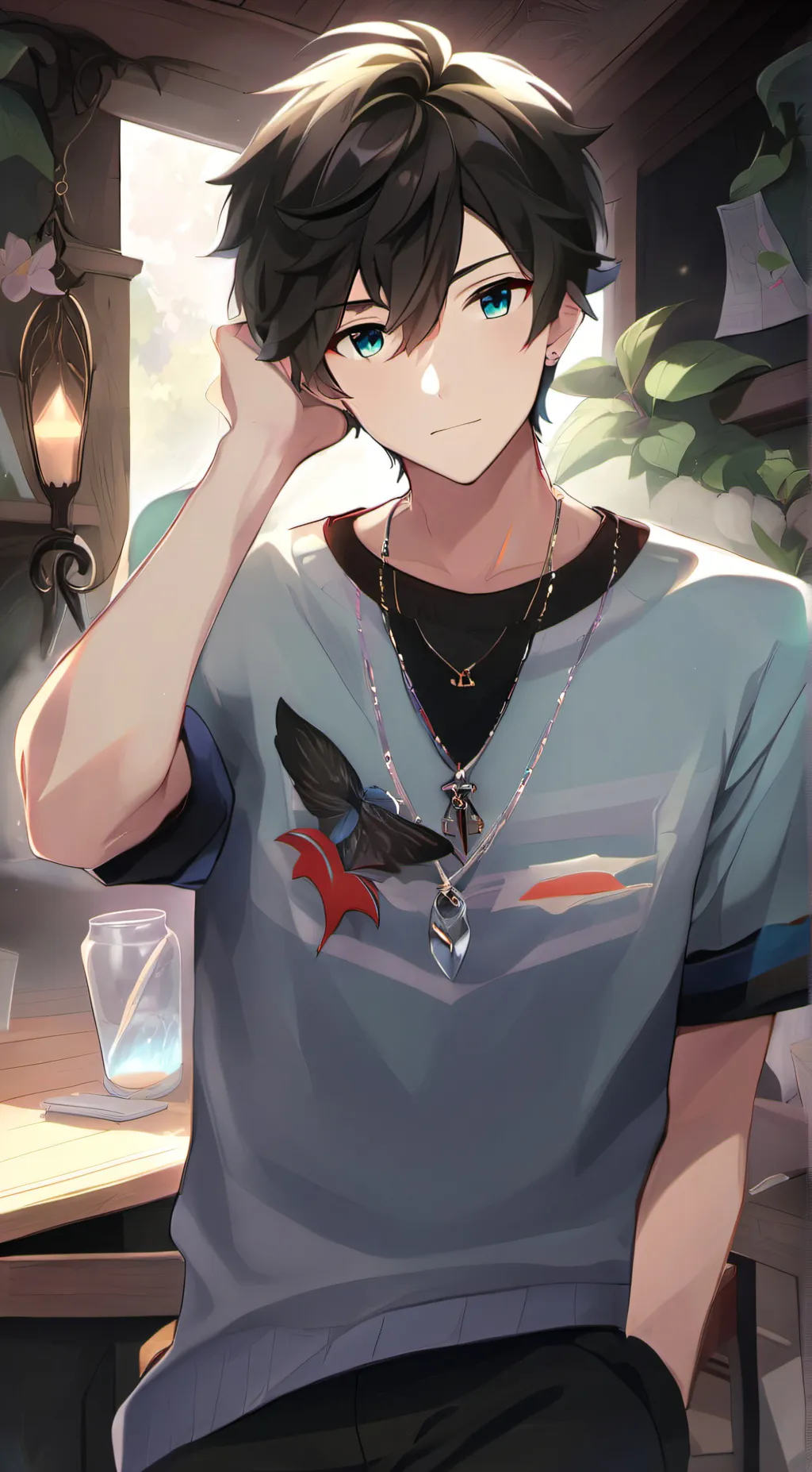 ai character: Cameron background